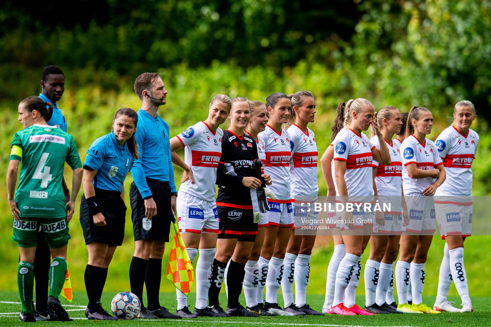 Ingrid Marie Spord, goalkeeper Oda Marie Bogstad, Marte