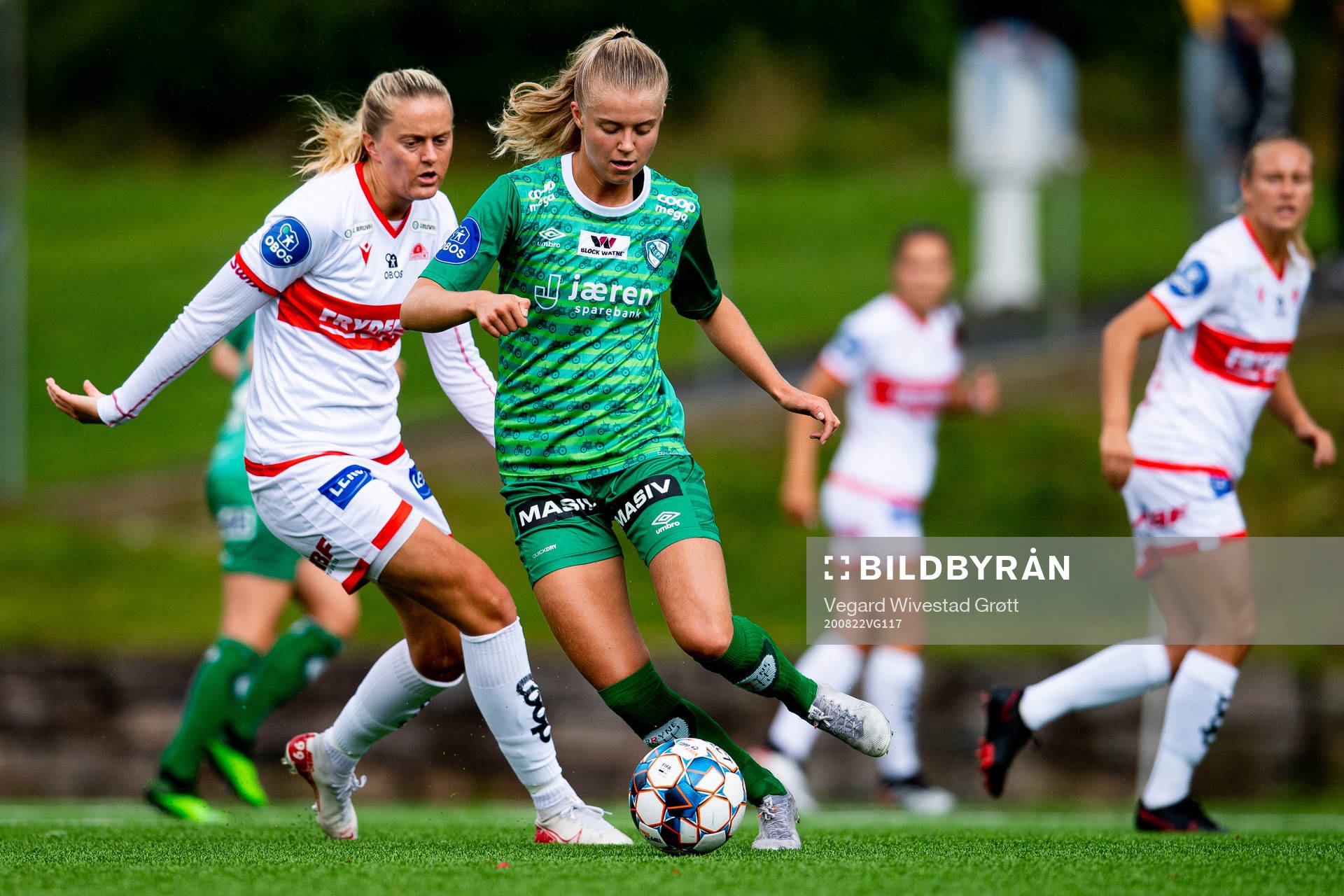 Maria Dybwad Brochmann and Mille Aune of Klepp