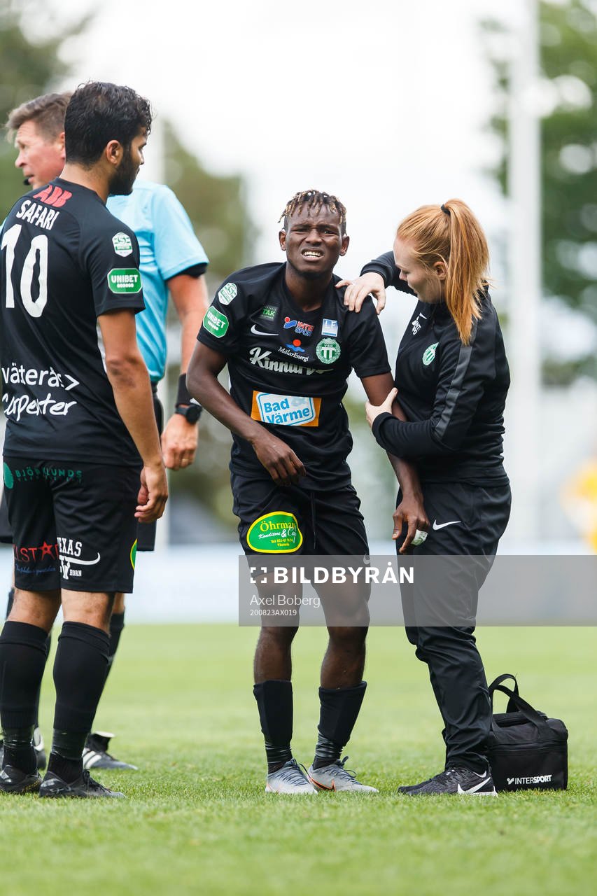 Västerås Moussa Corso Traore har ont