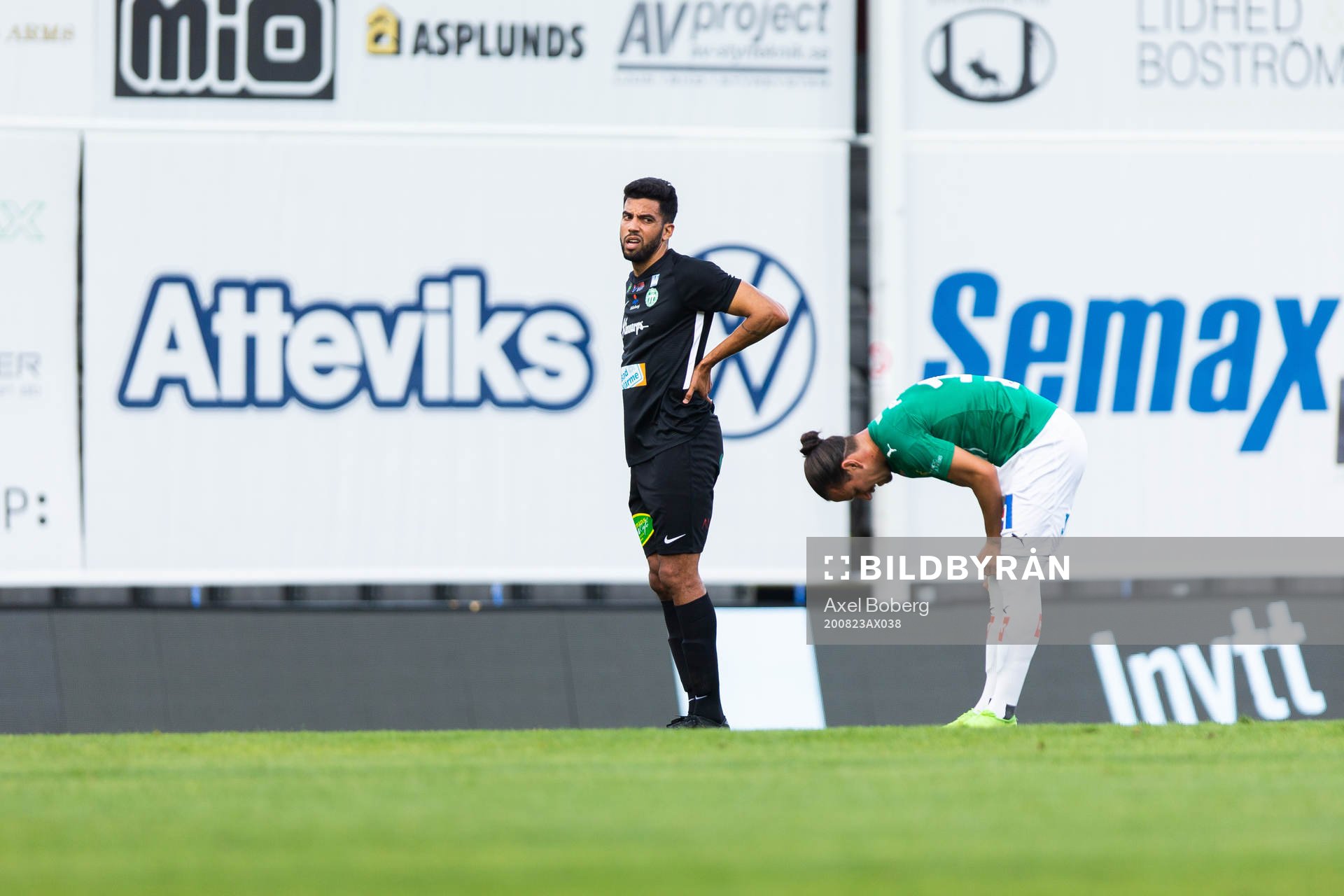 Västerås Pedro Ribeiro och Jönköpings Edin Hamidovic