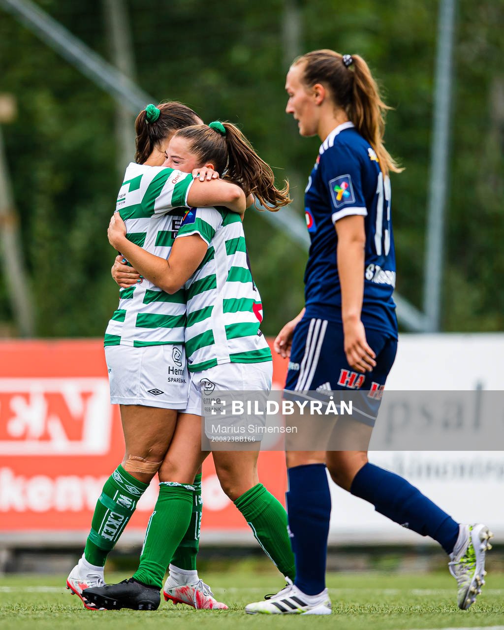 Dorte Pelabon of KIL/Hemne celebrates