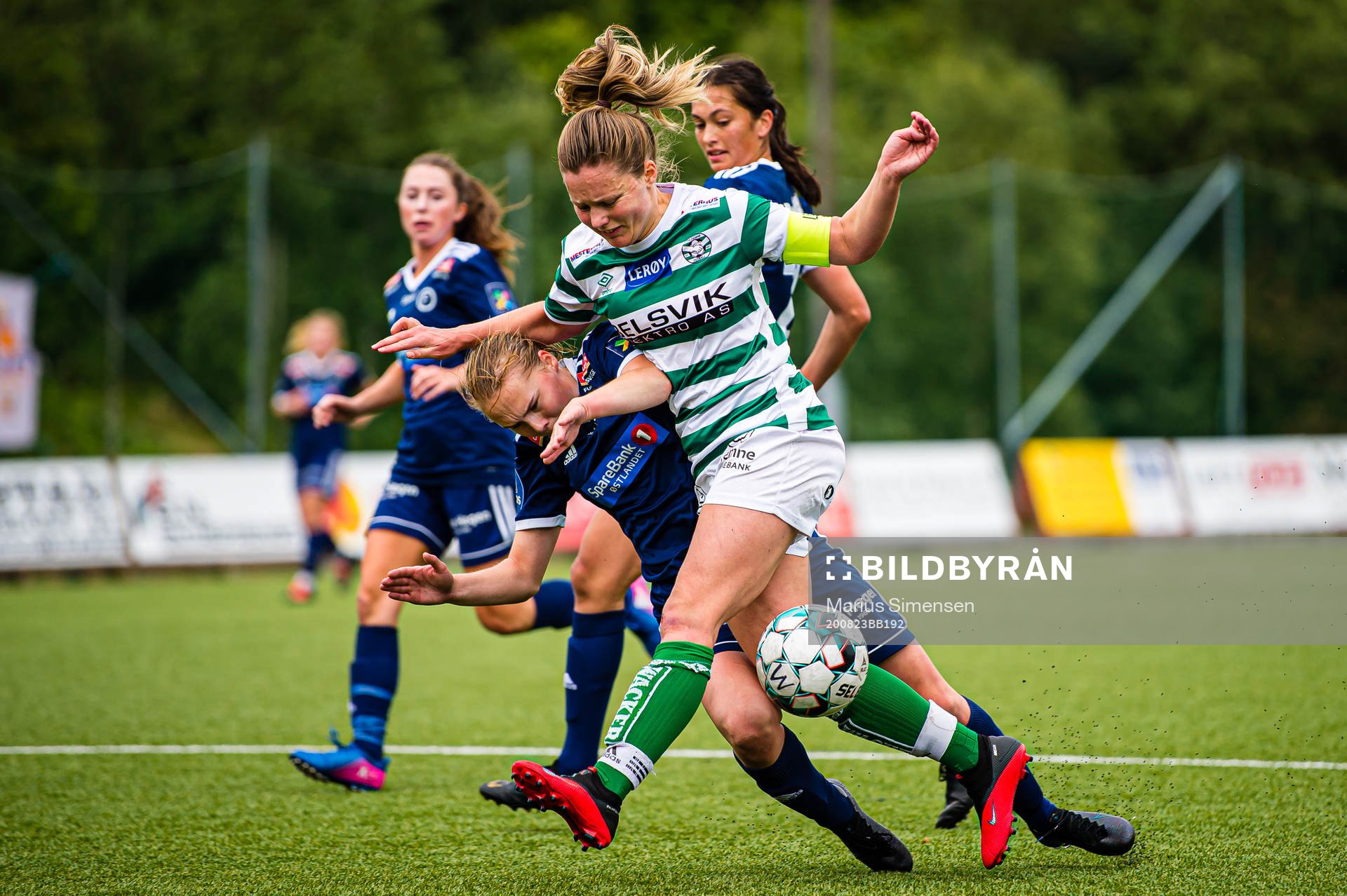 Amalie Rød of Fart and Maren Volden Snekvikof KIL/Hemne