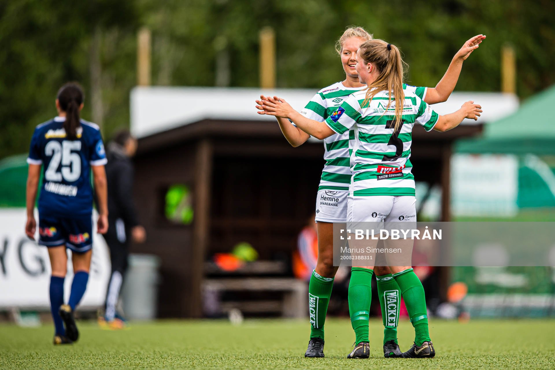 Ane Kristine Eggen of KIL/Hemne after the 1. divison football match between KIL/Hemne and Fart on August 23, 2020 in Kyrksæterøra.