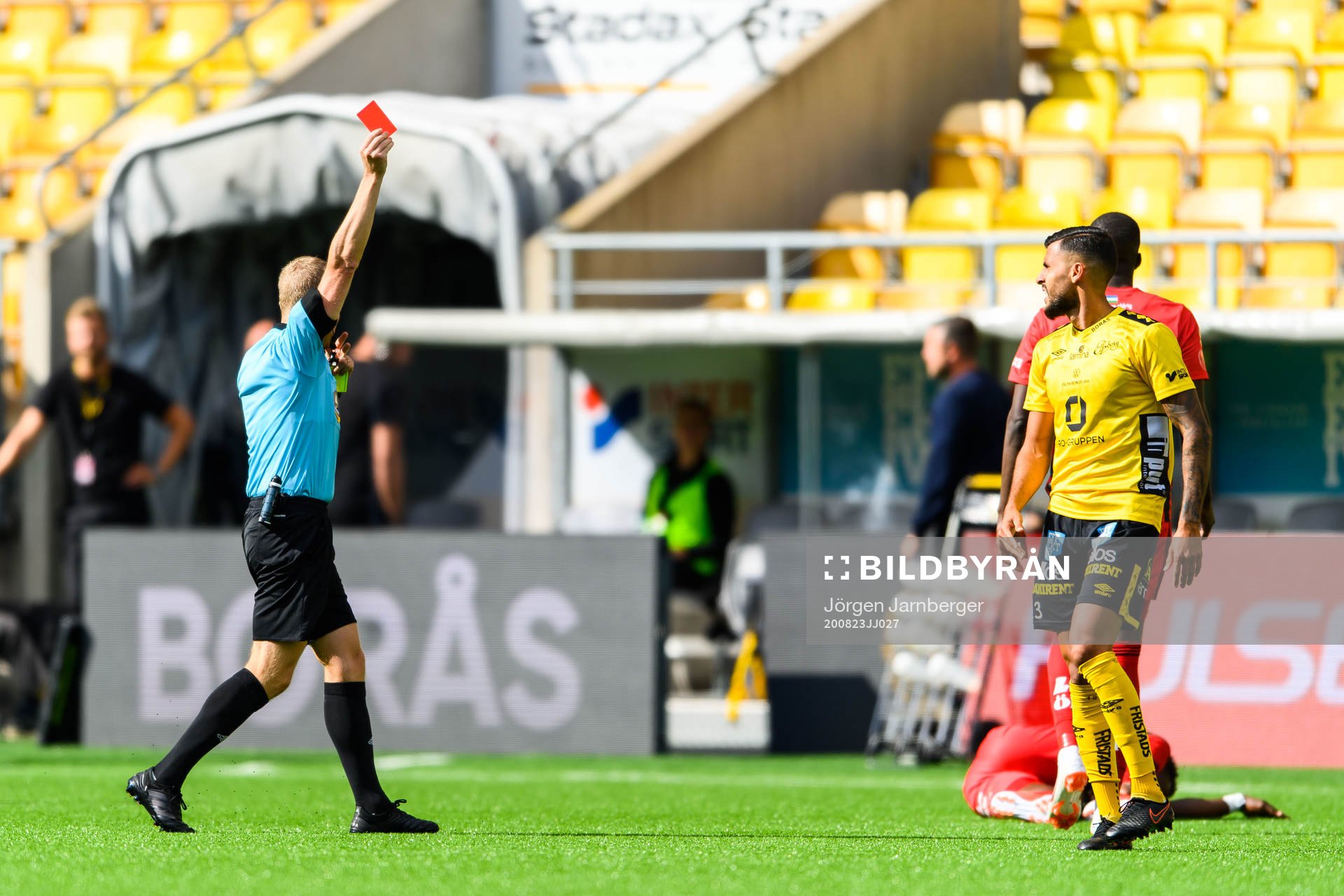 Elfsborgs Rami Kaib tilldelas en utvisning