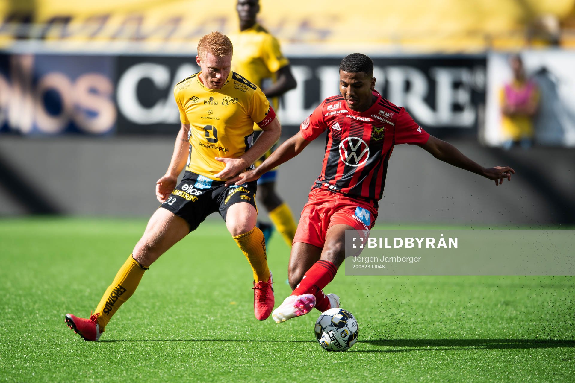 Elfsborgs Sivert Heltne Nilsen och Östersunds Nebiyou Perry