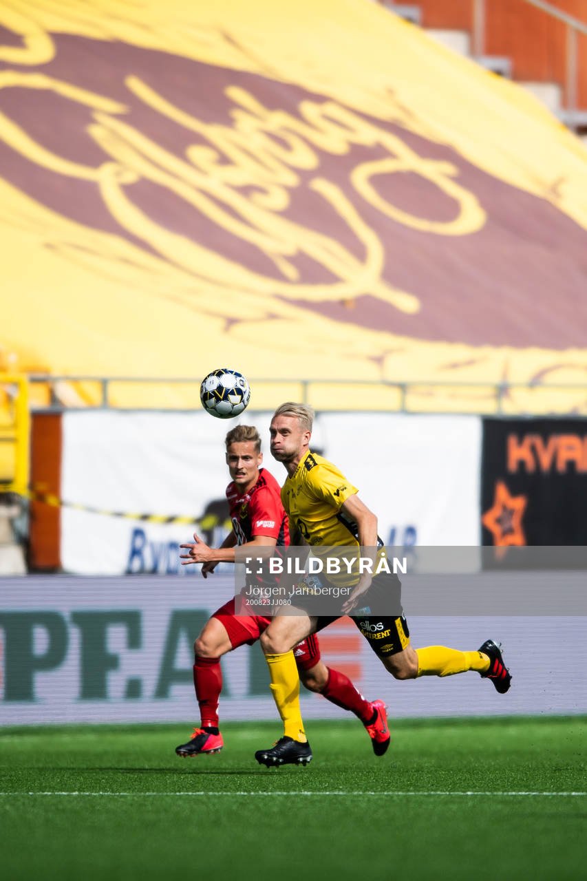 Elfsborgs Johan Larsson och Östersunds Henrik Bellman
