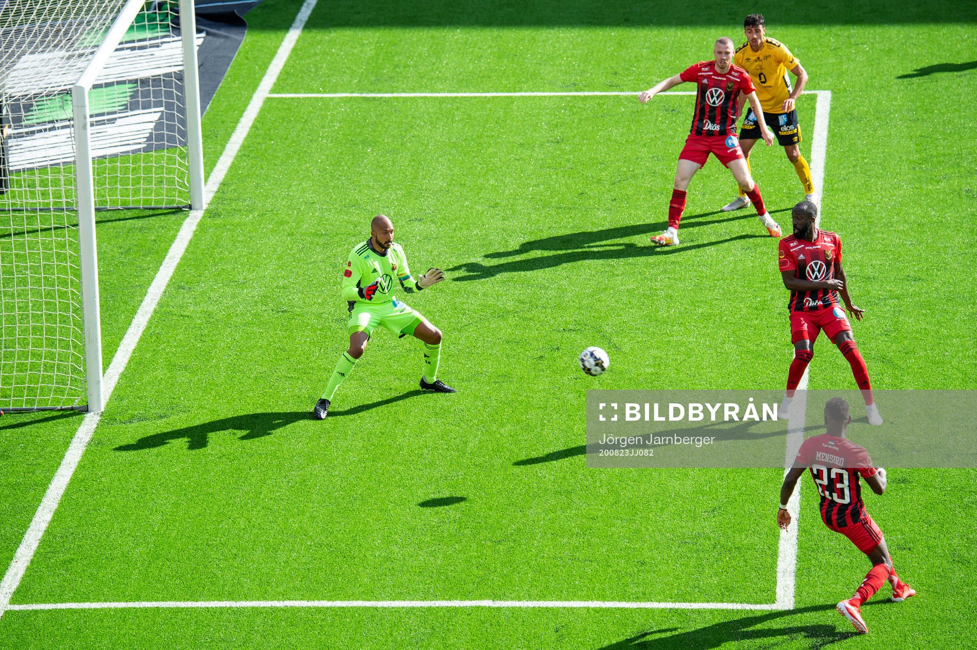 Östersunds målvakt Aly Keita