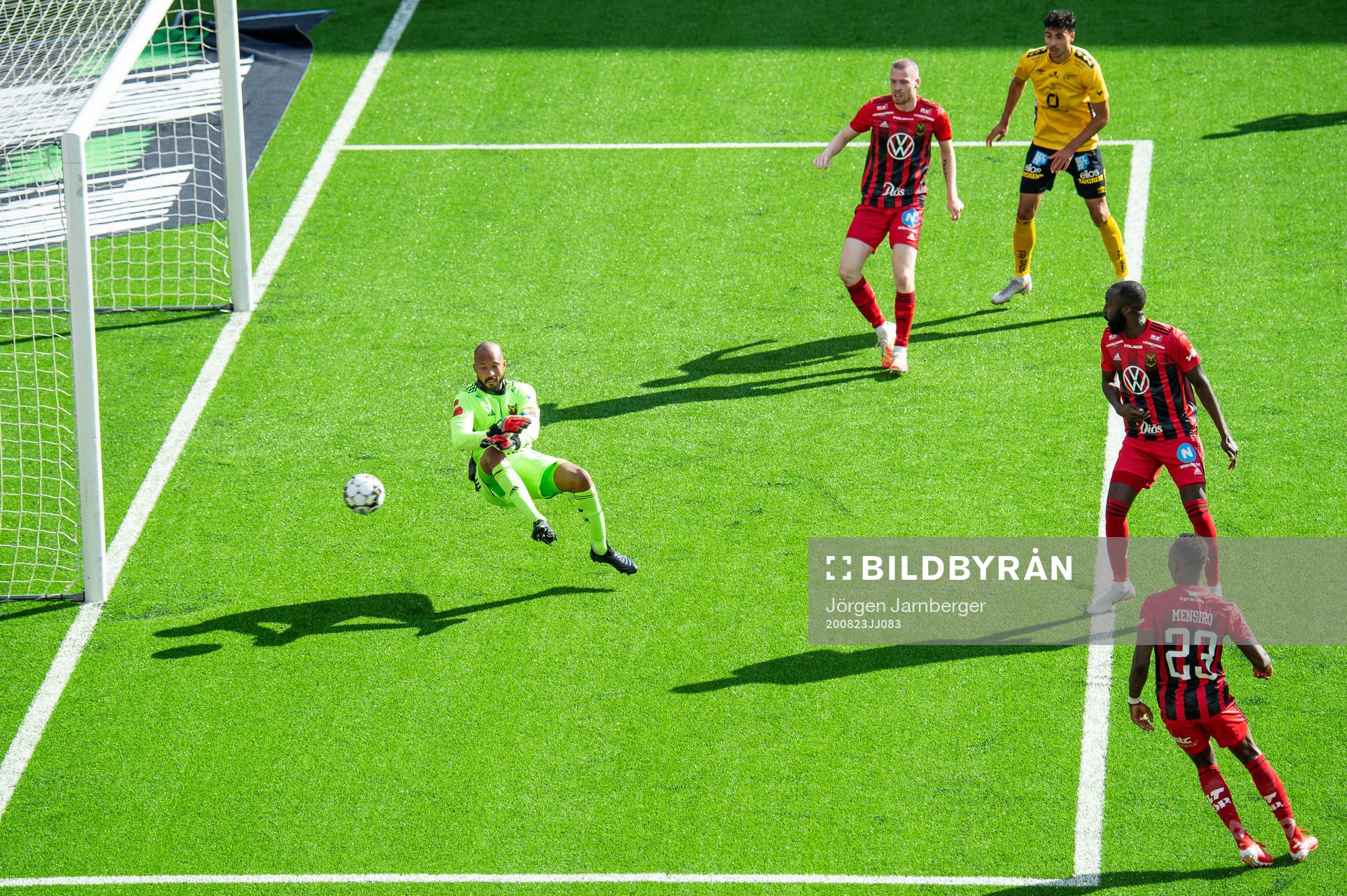Östersunds målvakt Aly Keita