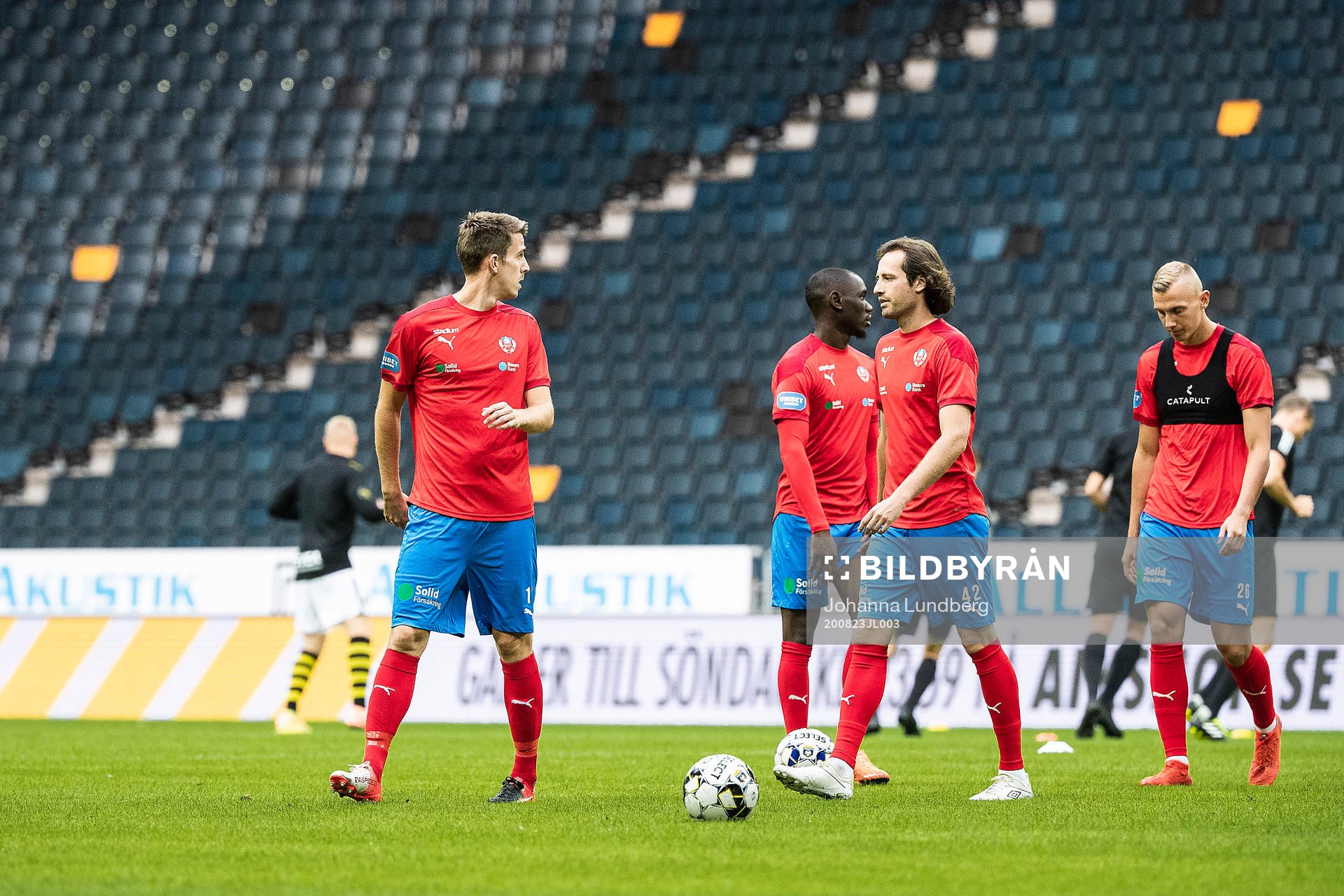 Helsingborgs Adam Eriksson, Mix Diskerud och Charlie Weberg