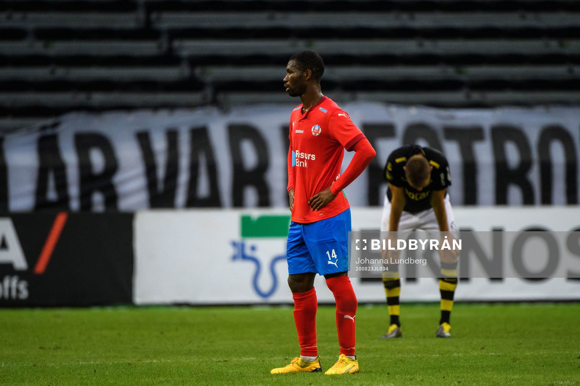 Helsingborgs Mohammed Abubakari deppar