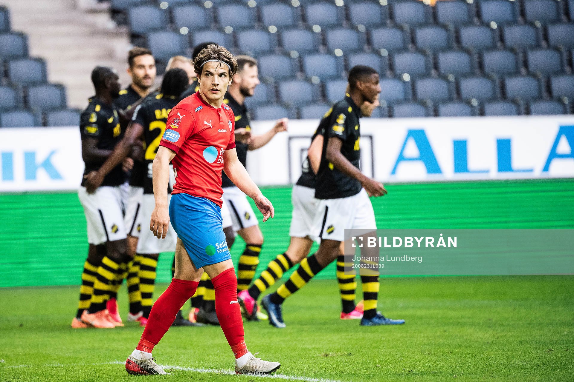 Helsingborgs Brandur Hendriksson deppar