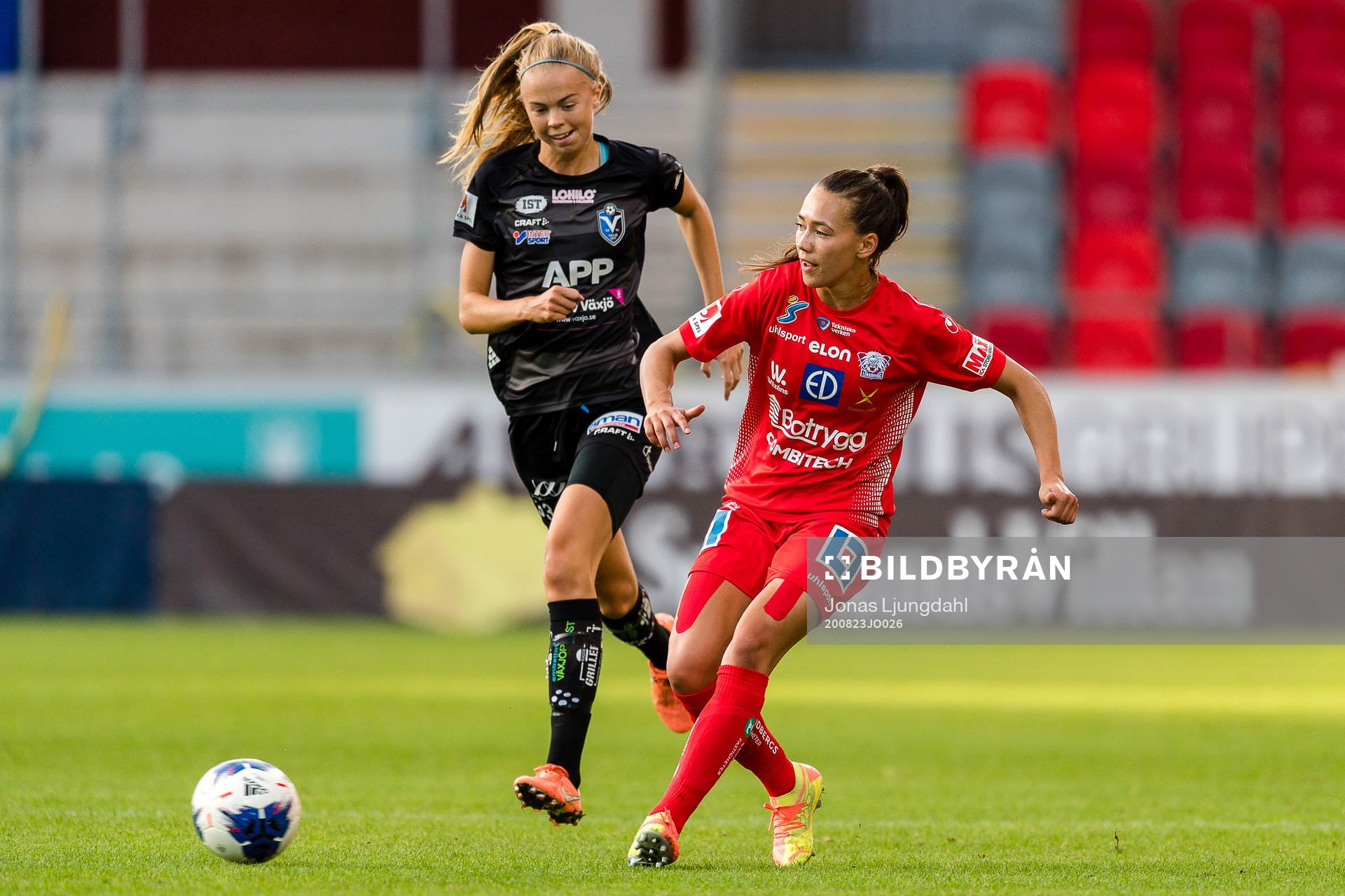 Växjös Elin Nilsson och Linköpings Elin Landström