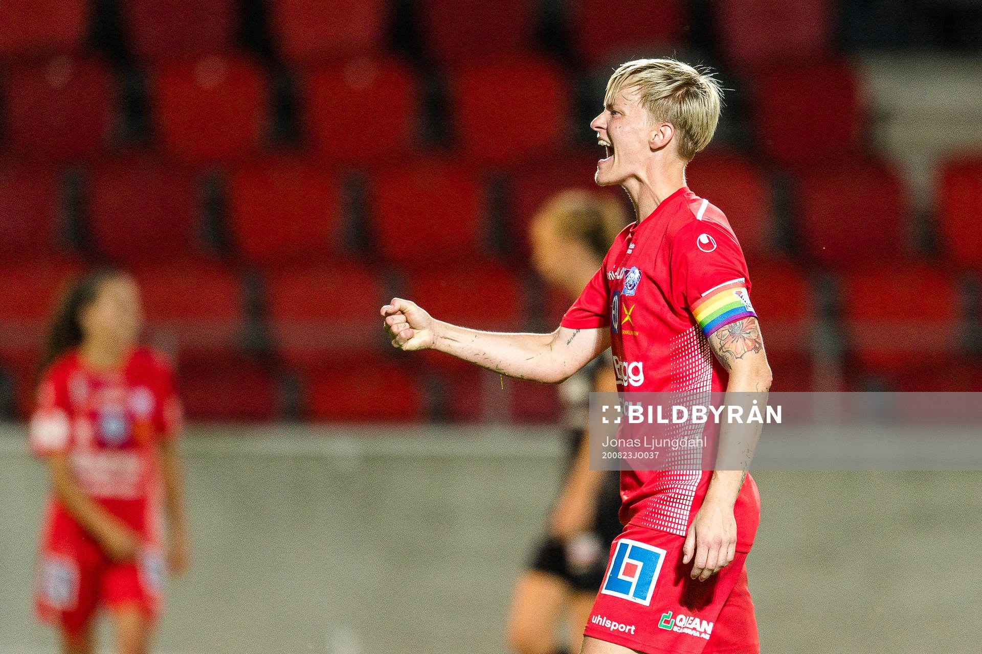 Linköpings Nilla Fischer jublar