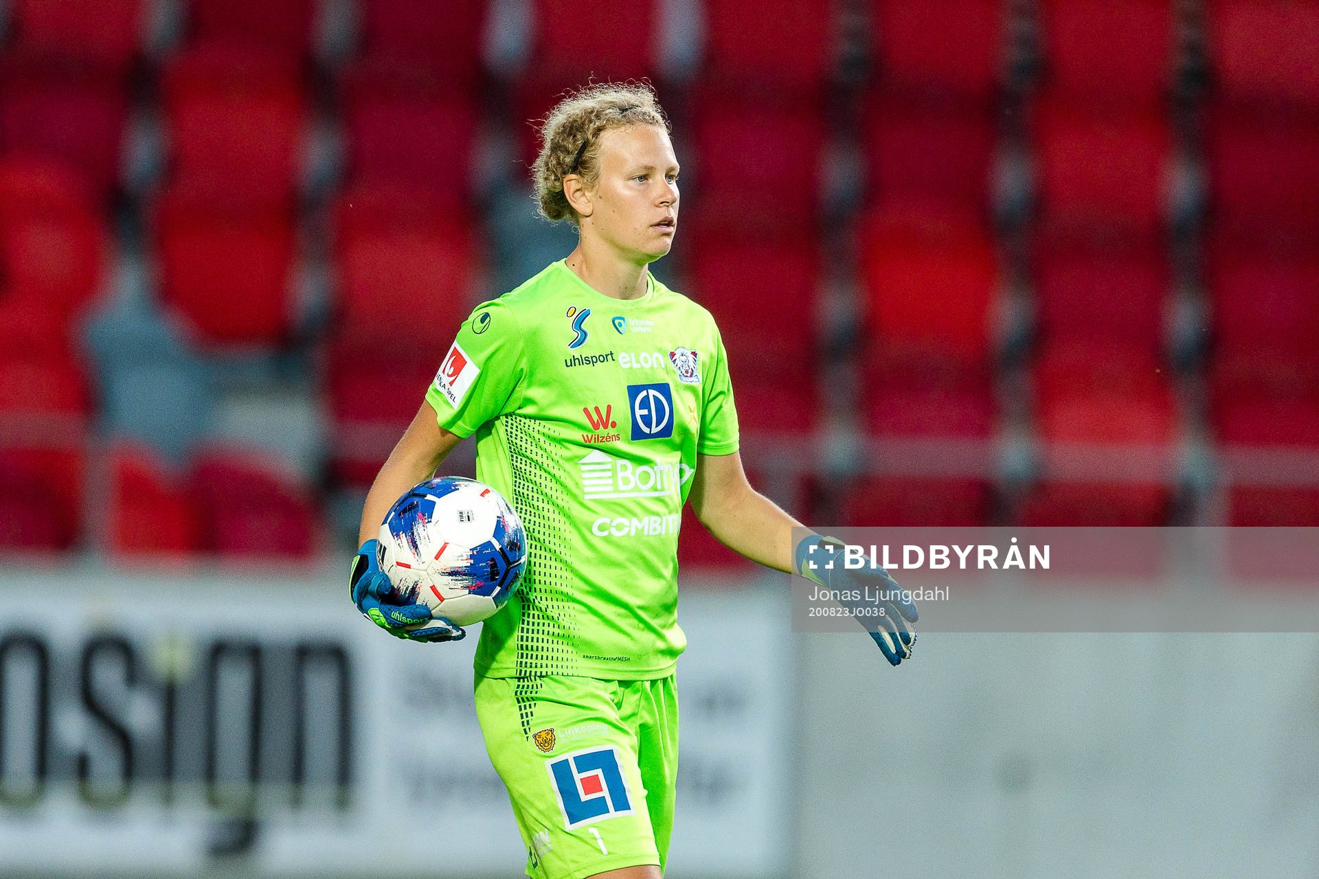 Linköpings målvakt Cajsa Andersson