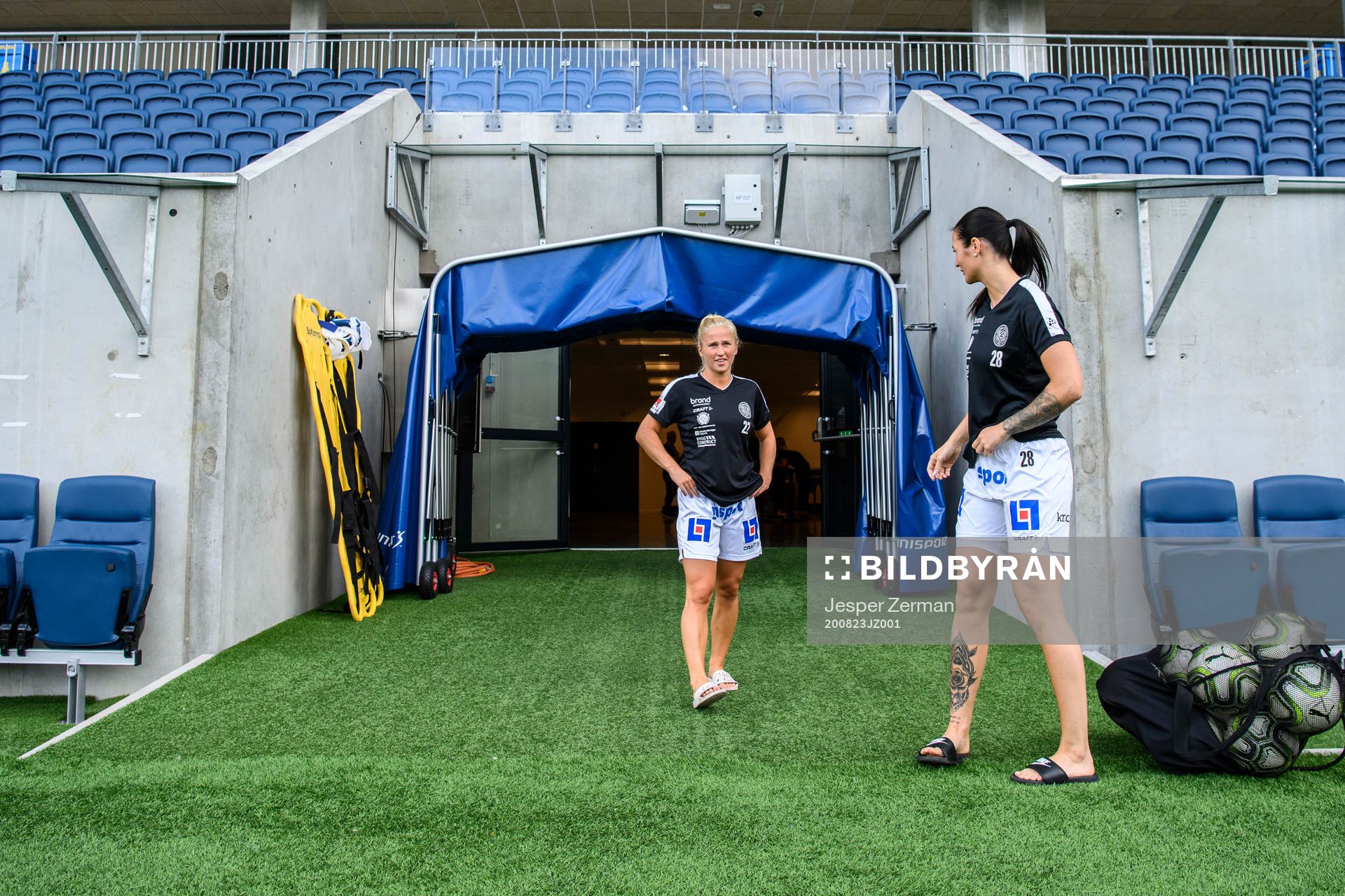 Uppsalas Ida Strömblad och Nicole Odelberg Modin