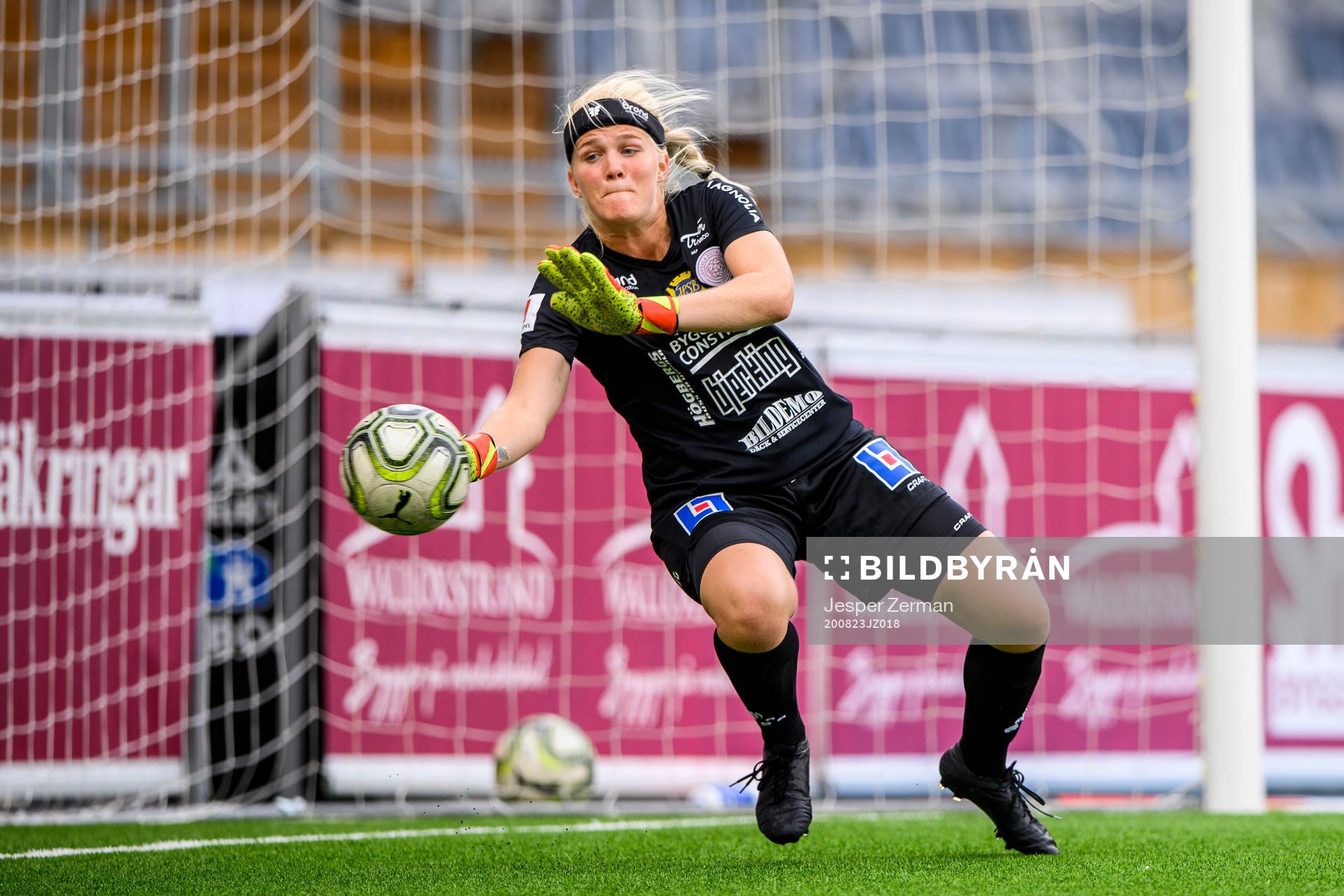 Uppsalas målvakt Emma Holmgren