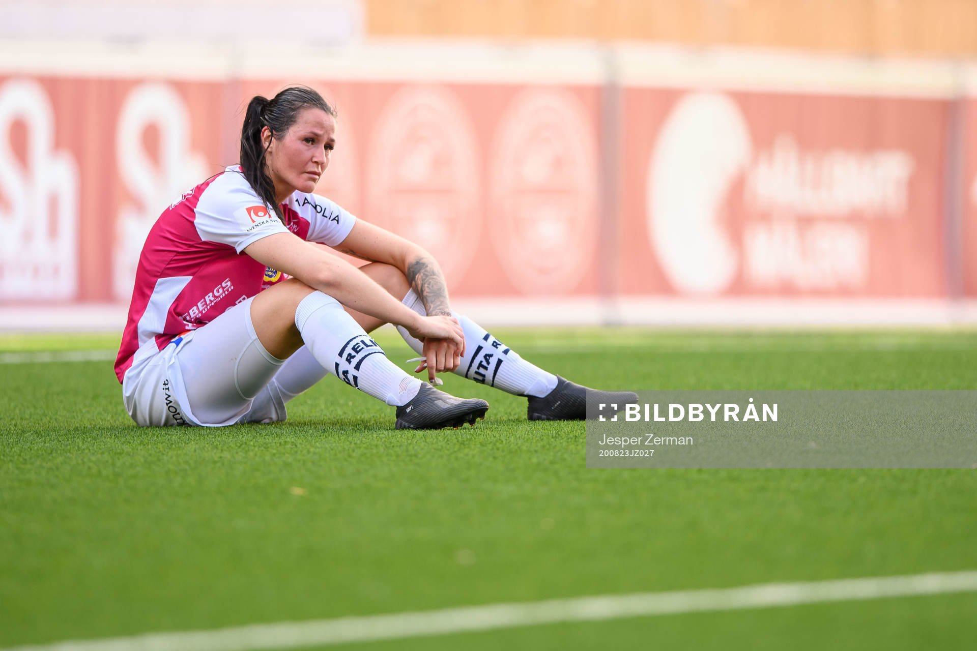 Uppsalas Nicole Odelberg Modin deppar