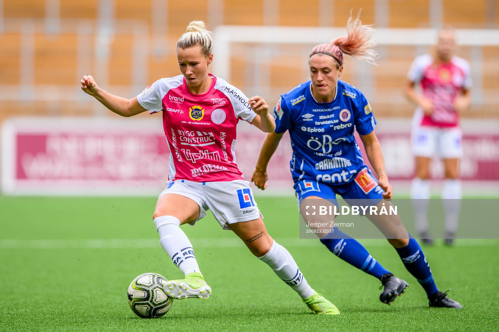 Uppsalas Marika Bergman Lundin  och Örebros Freja Olofsson