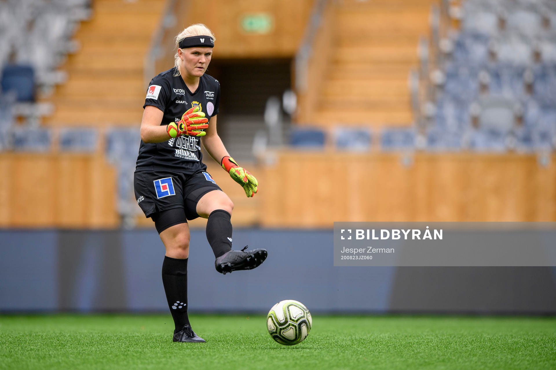 Uppsalas målvakt Emma Holmgren