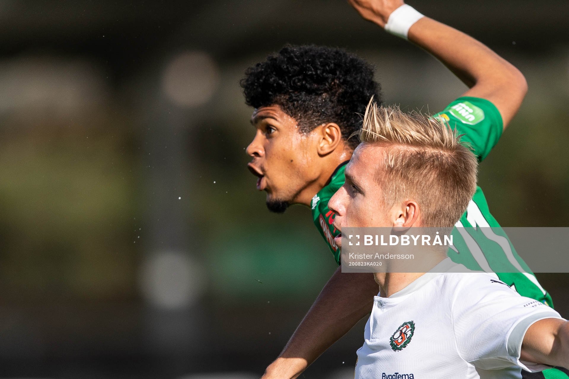 Varbergs Luke Le Roux och Örebros David Seger