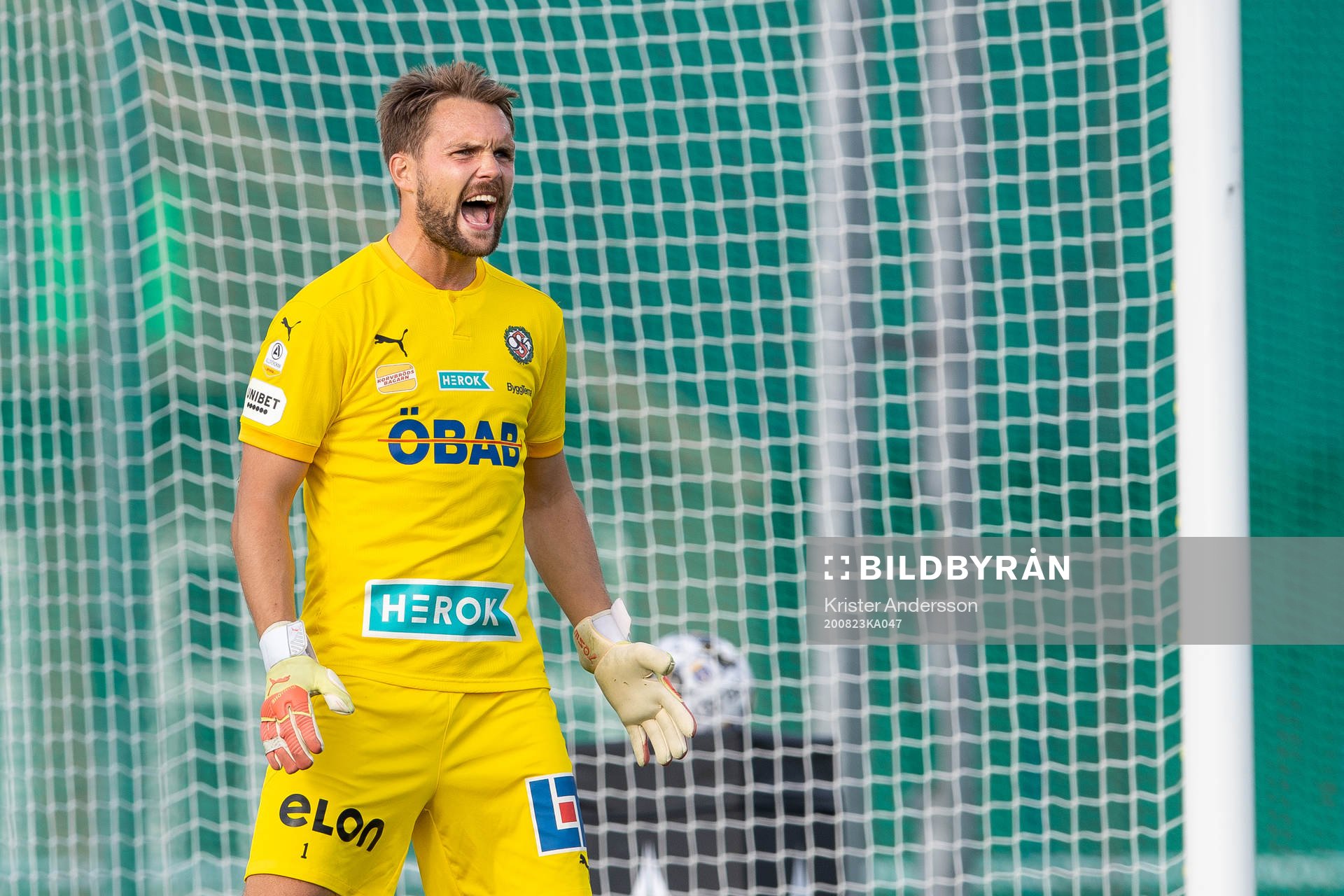 Örebros målvakt Oscar Jansson