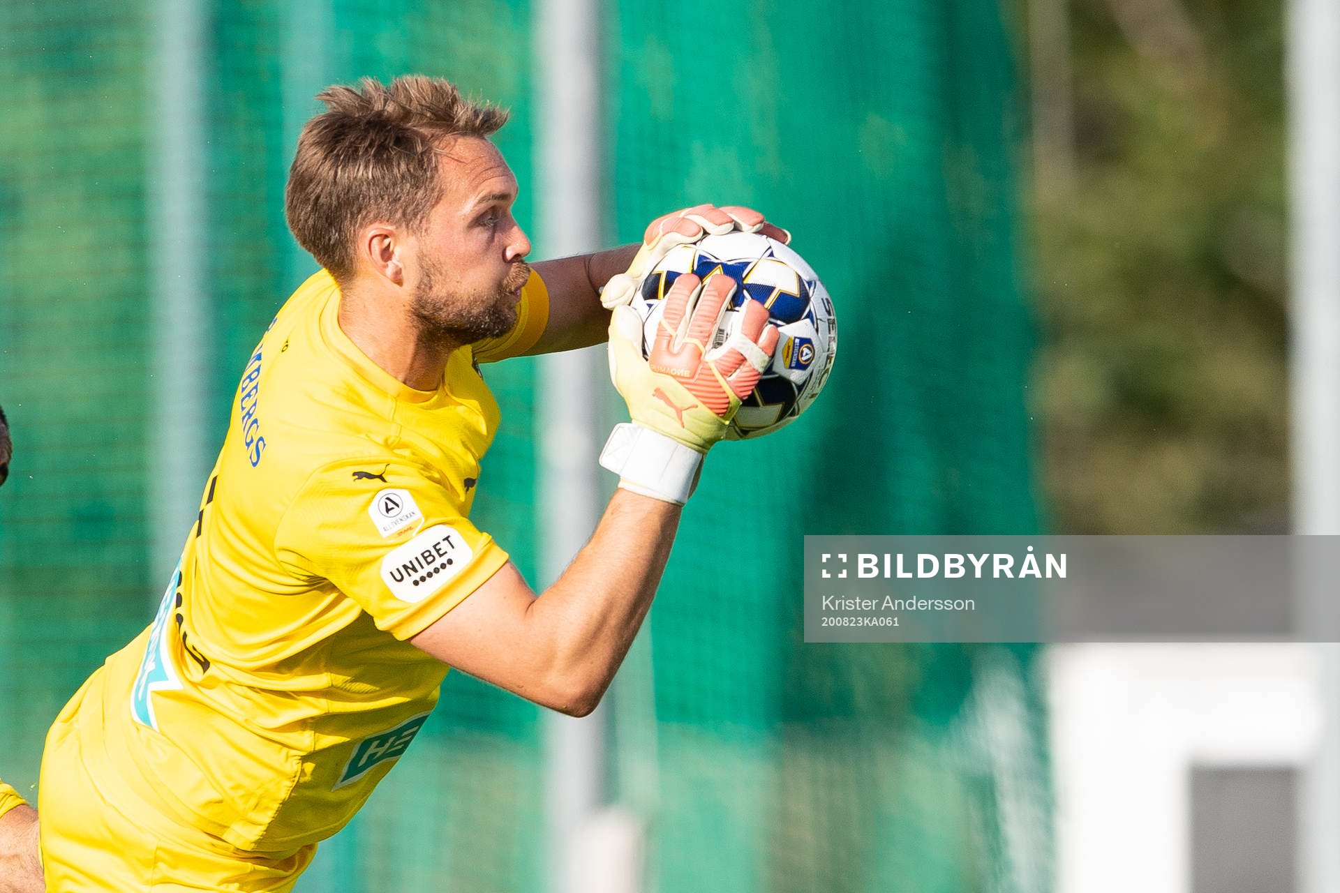 Örebros målvakt Oscar Jansson