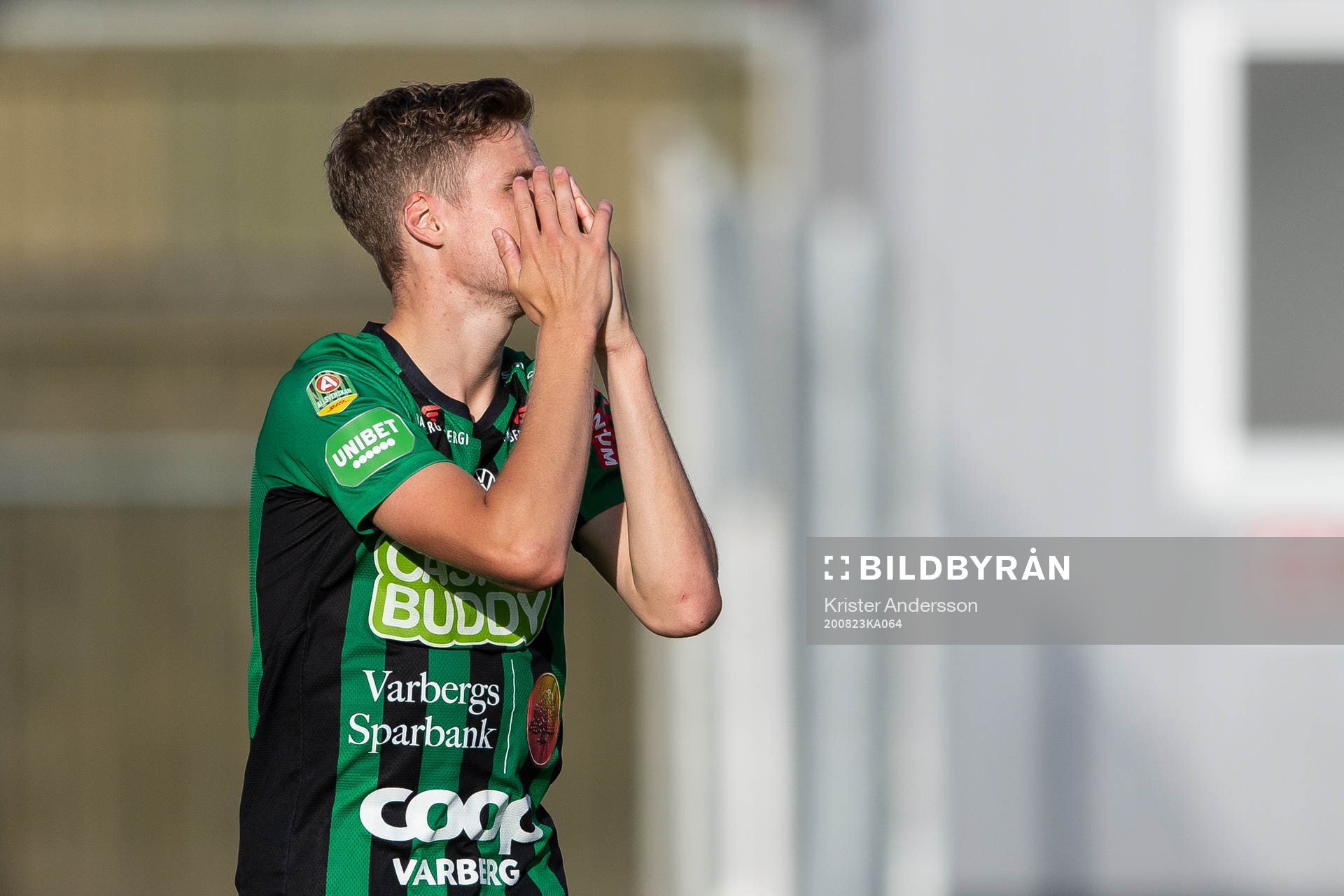 Varbergs Gustav Norlin deppar