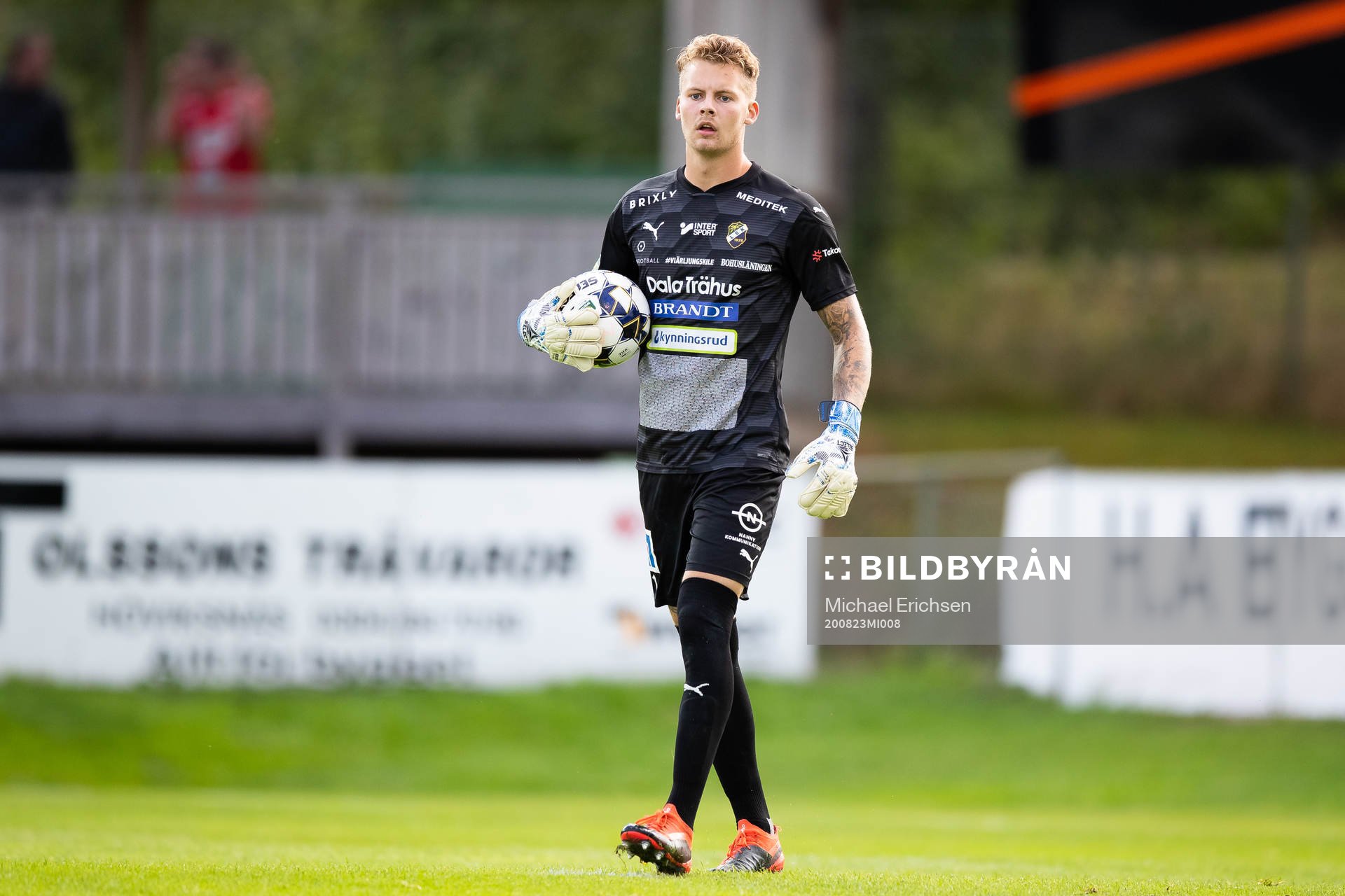 Ljungskiles målvakt Robin Wallinder