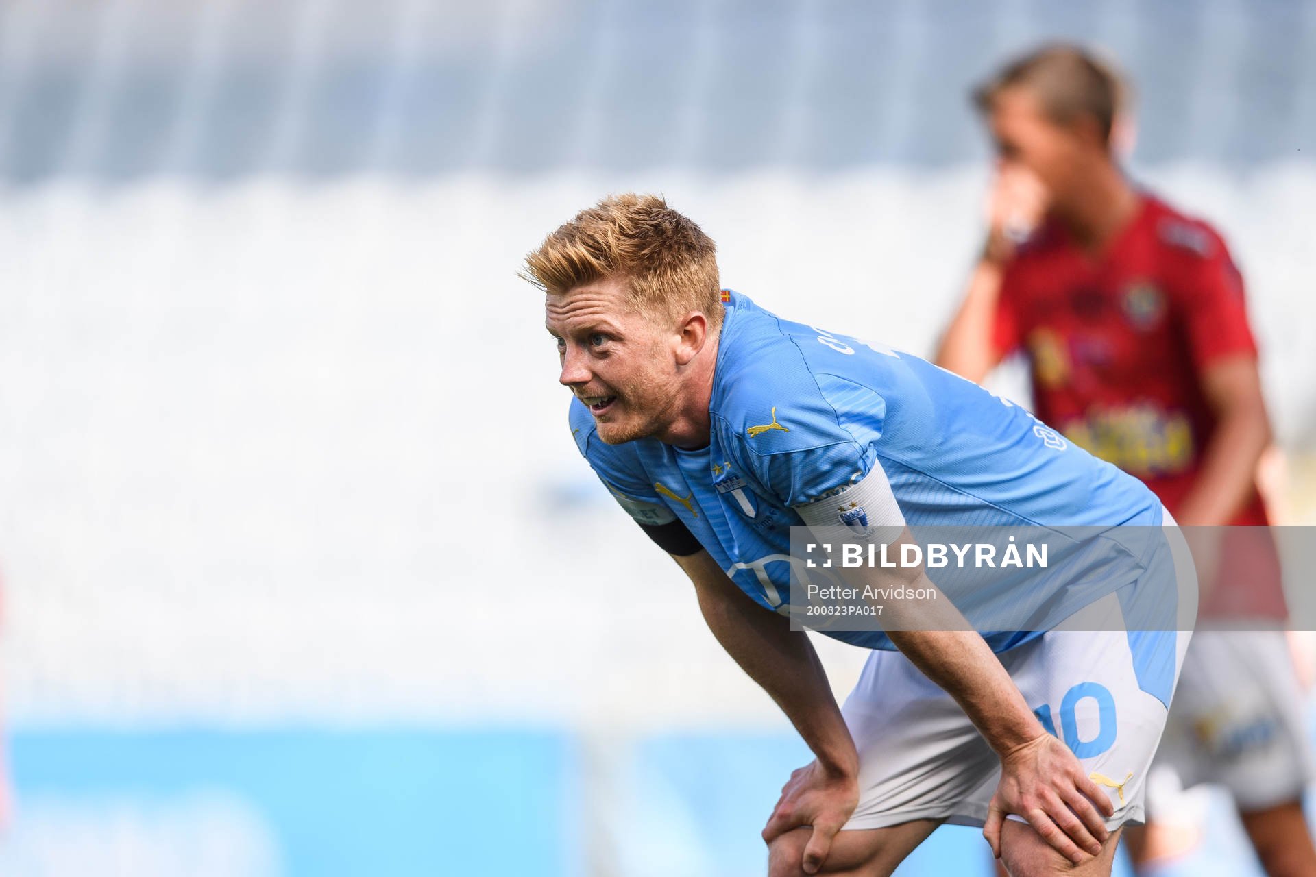 Malmö FFs Anders Christiansen deppar