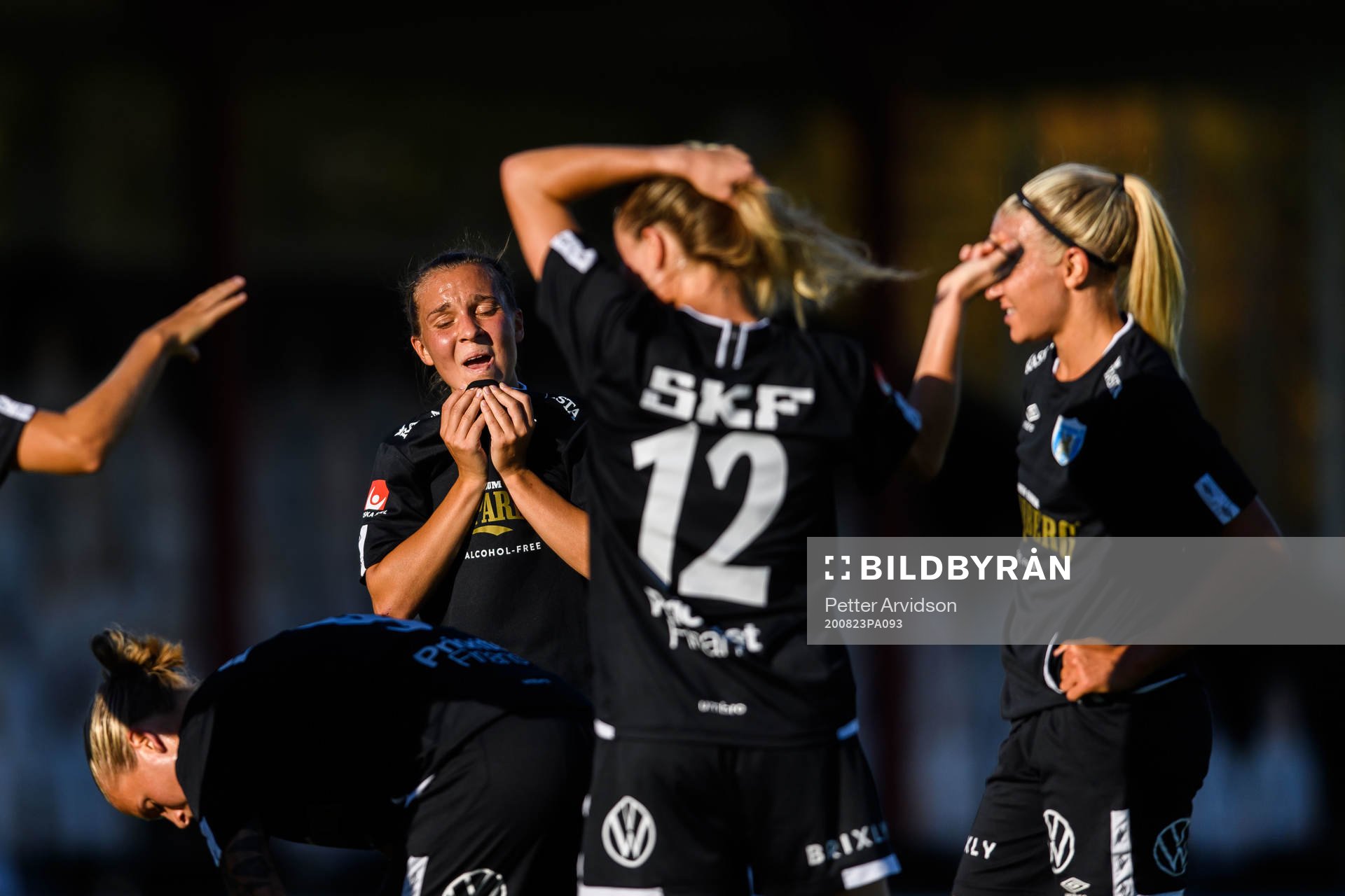 Göteborgs Julia Zigiotti Olme deppar med lagkamrater