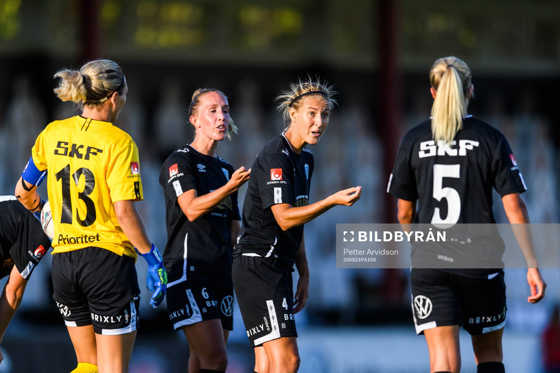 Göteborgs Emma Kullberg deppar med lagkamrater