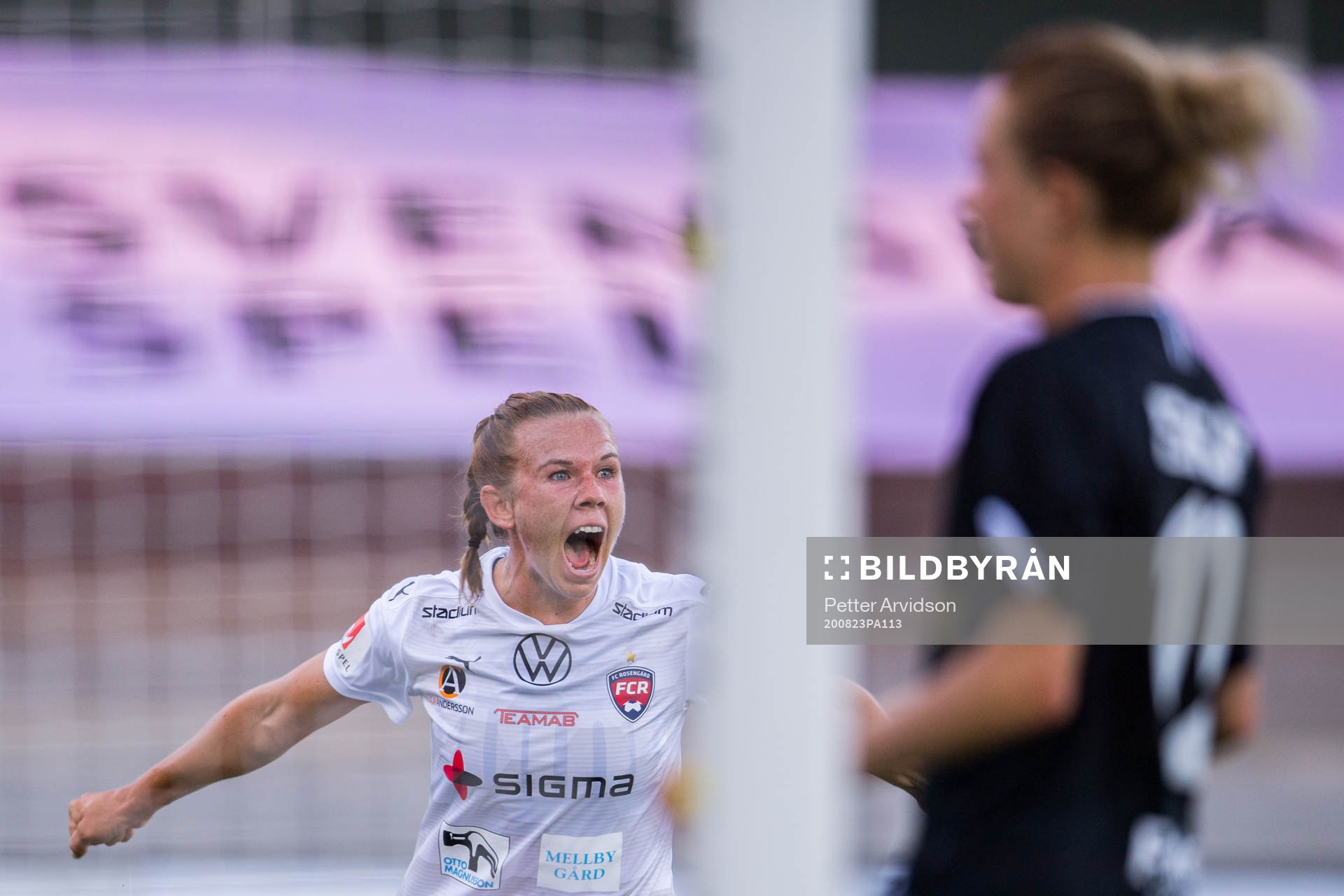 Rosengårds Jessica Samuelsson jublar