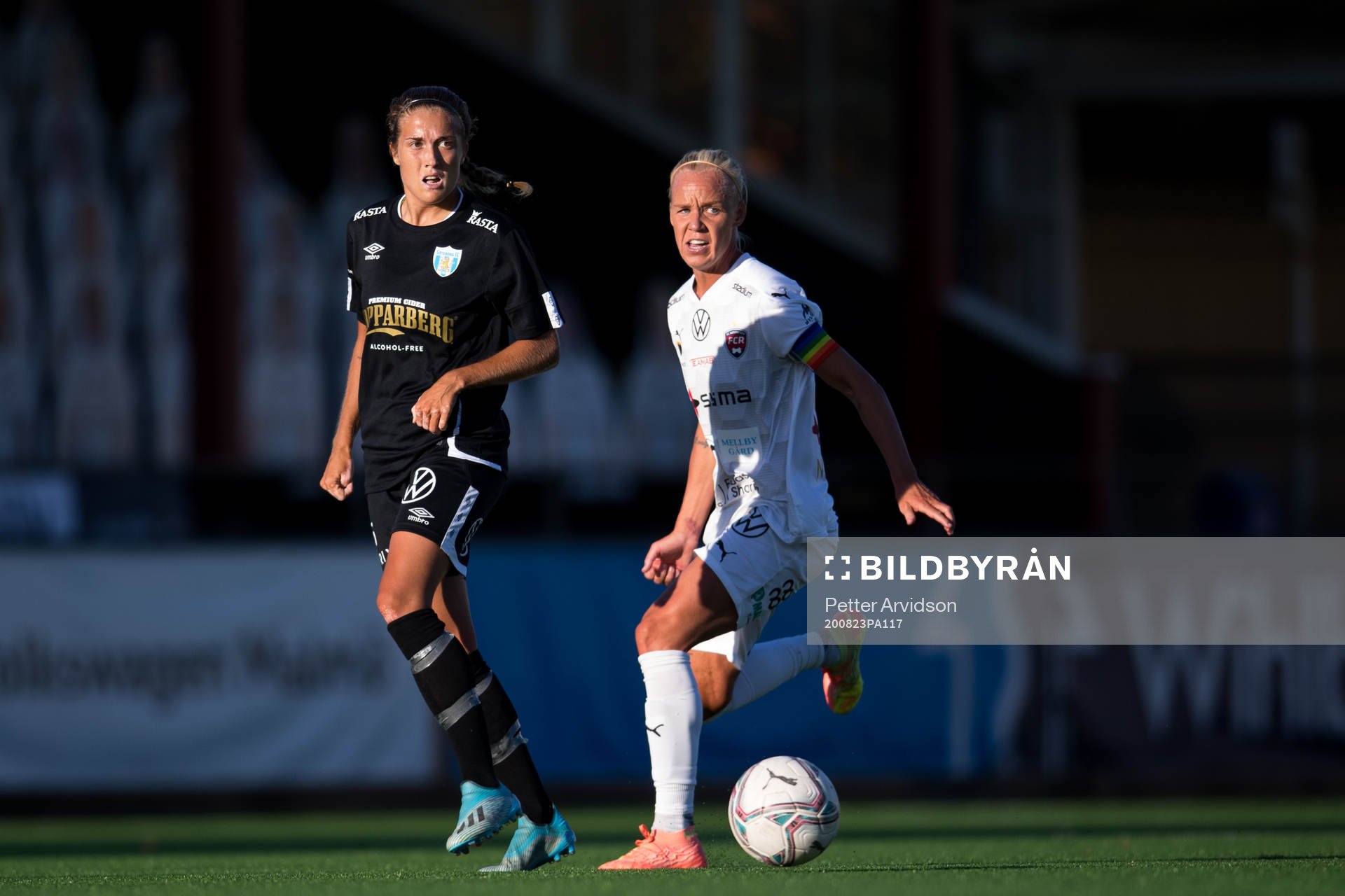 Göteborgs Filippa Angeldal och Rosengårds Caroline Seger