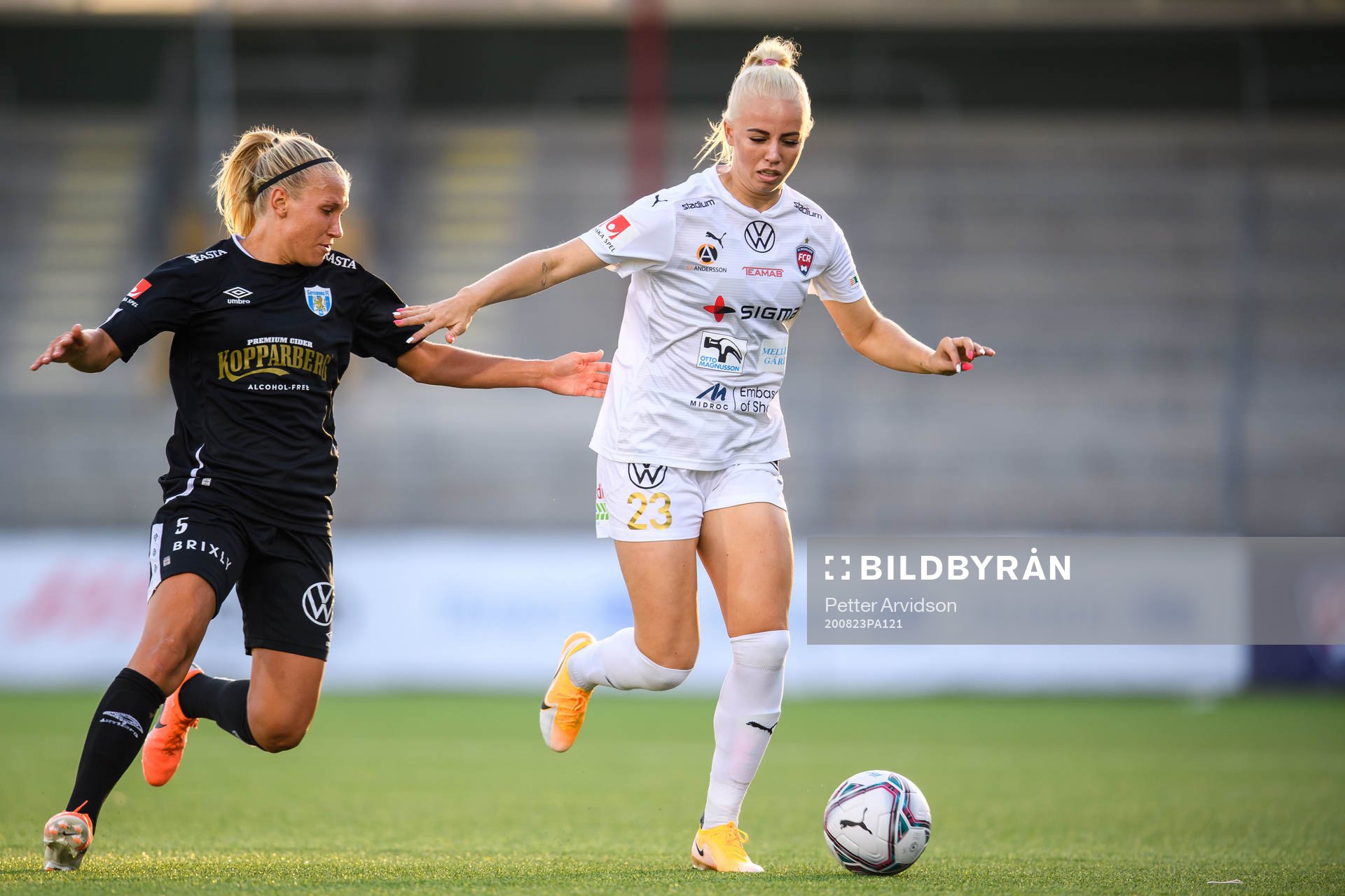 Rosengårds Sofie Svava och Göteborgs Emma Koivisto