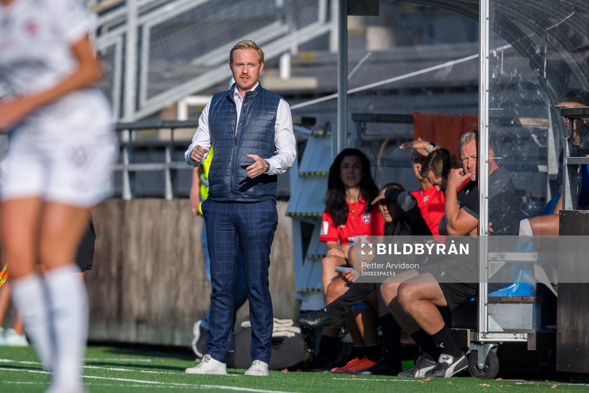 Rosengårds tränare Jonas Eidevall