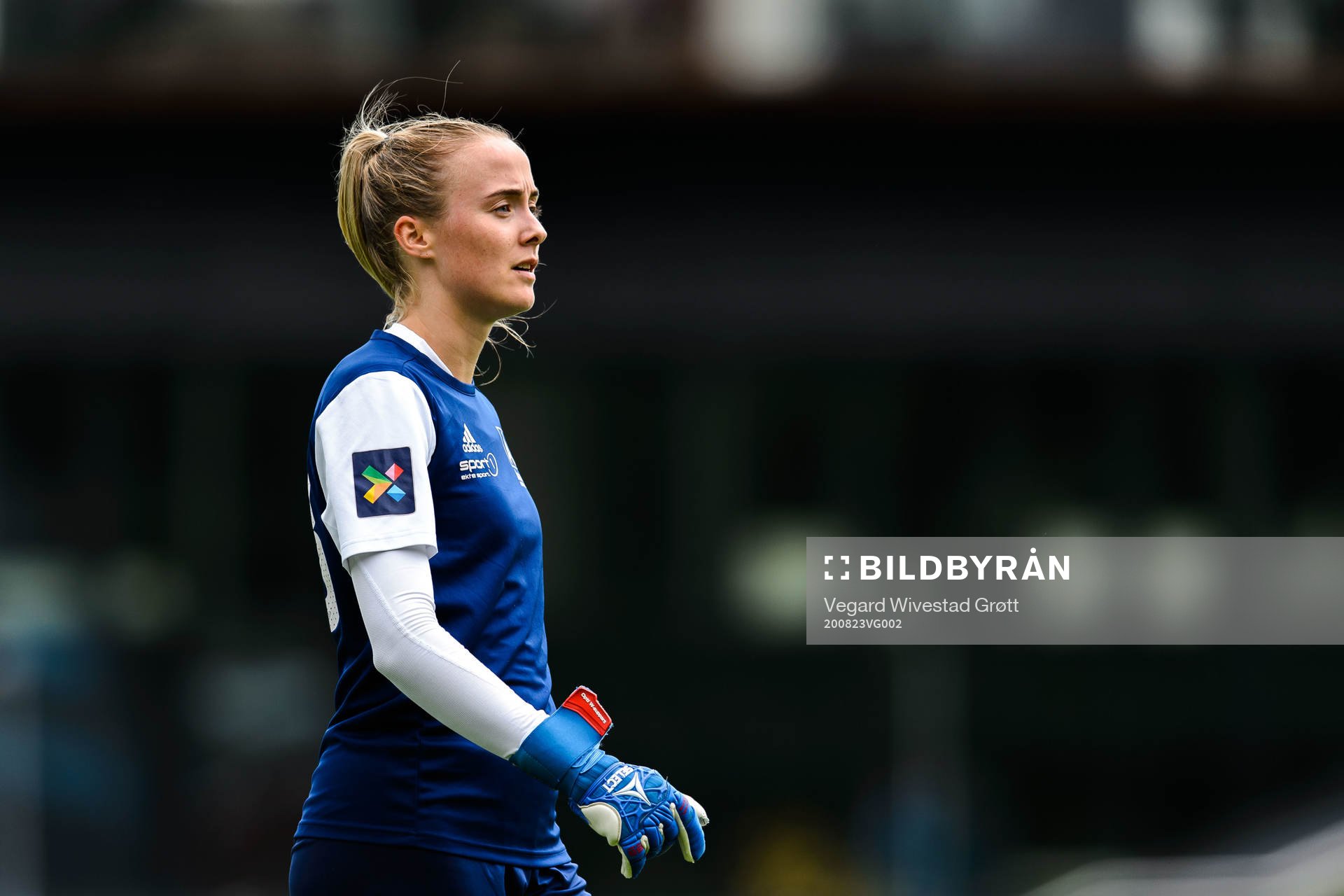 Goalkeeper Ingvild Thynes Villa of Åsane