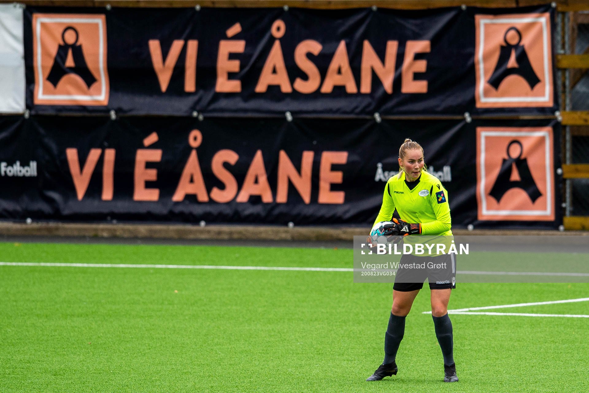 Goalkeeper Kristin Rage of Amazon Grimstad