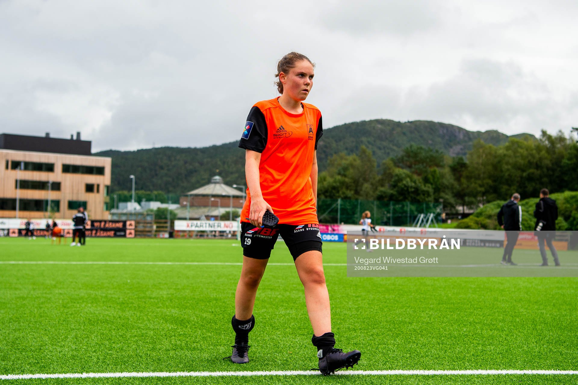 Stine Tompsett Simonsen of Åsane looks dejected