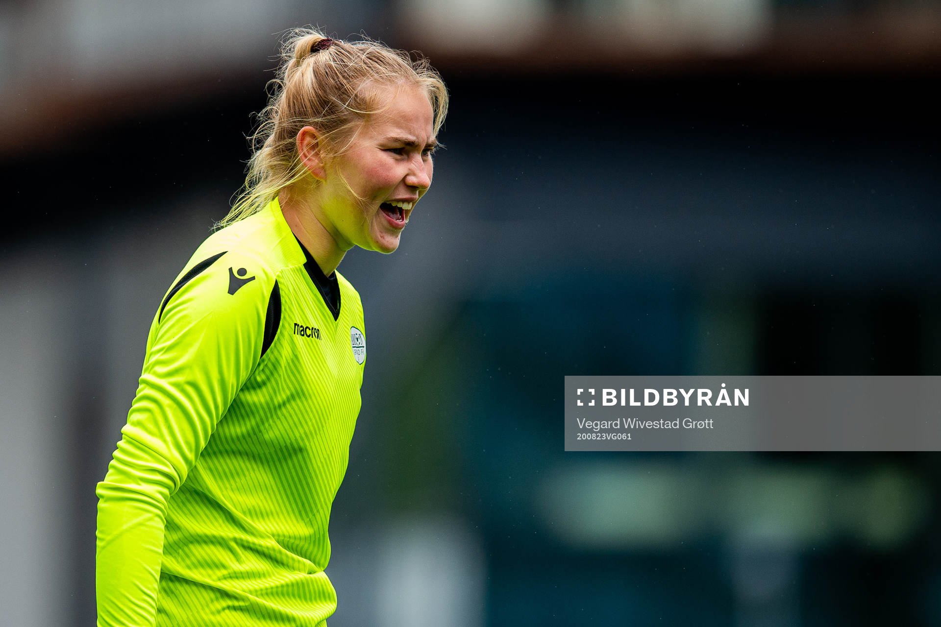 Goalkeeper Kristin Rage of Amazon Grimstad