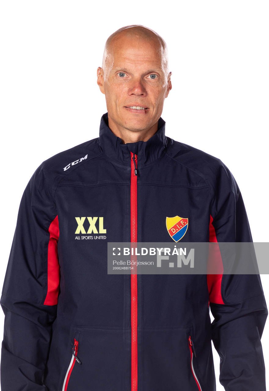 Djurgårdens goalie coach Fredrik Mikko