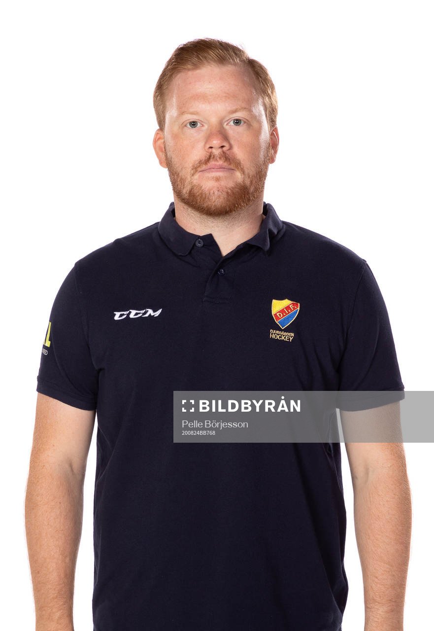 Djurgårdens materialförvaltare Anton Paulusson