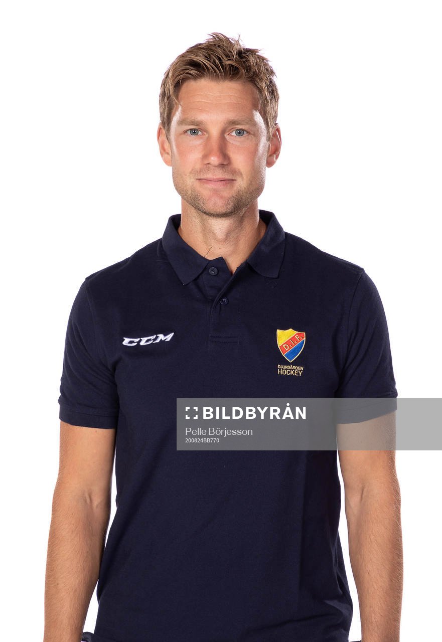 Djurgårdens naprapat Mattias Gustavsson