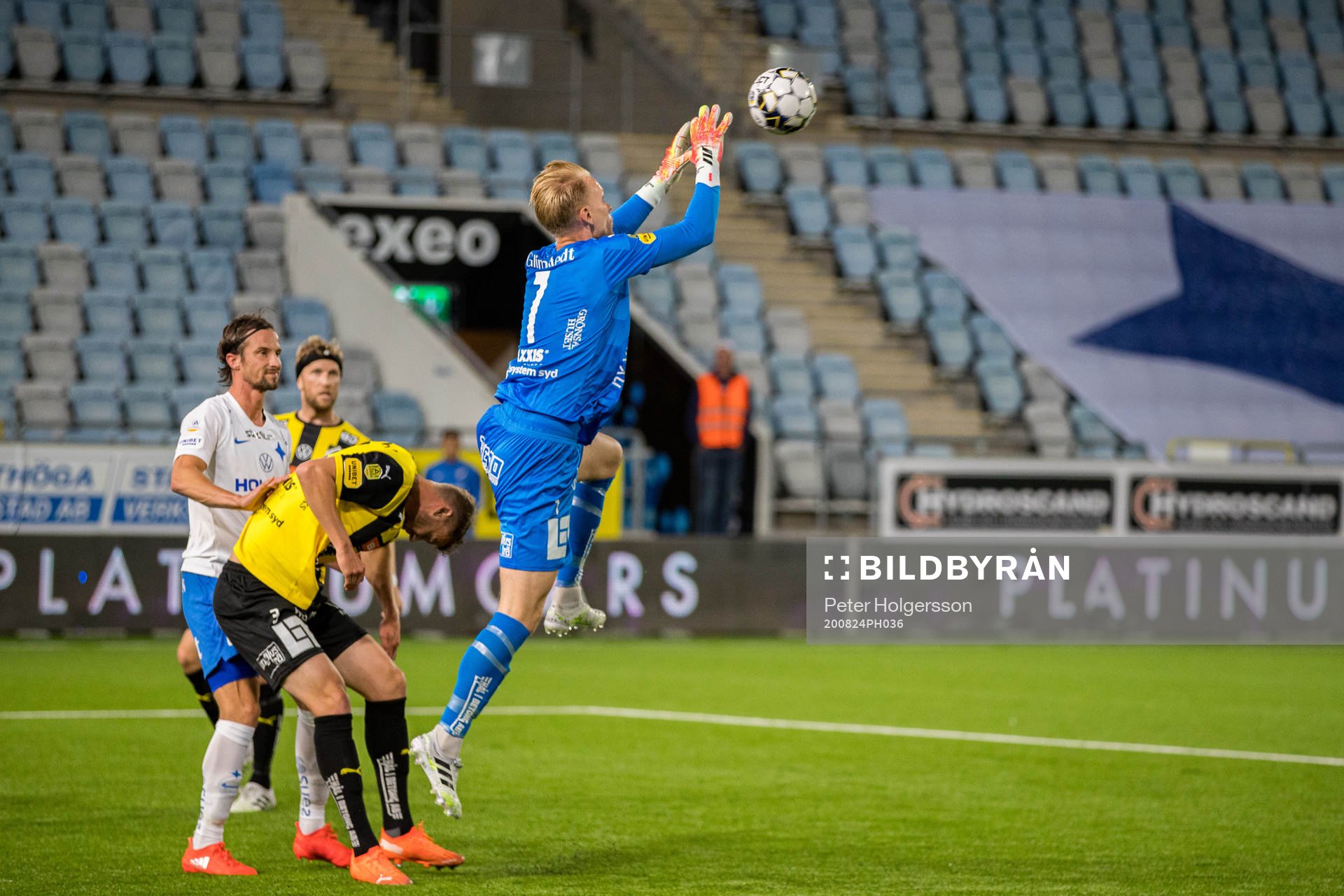 Häckens målvakt Pontus Dahlberg