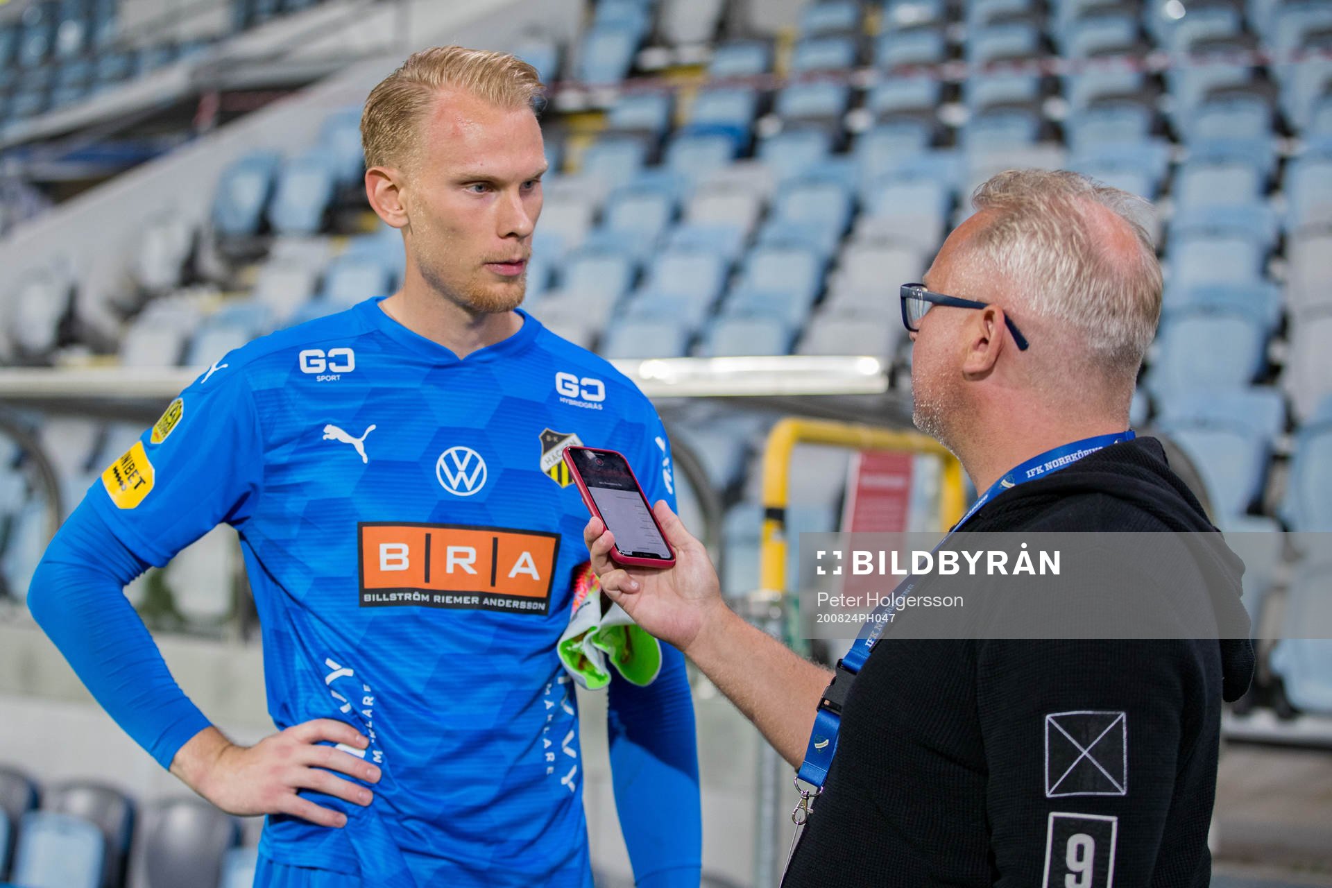 Häckens målvakt Pontus Dahlberg