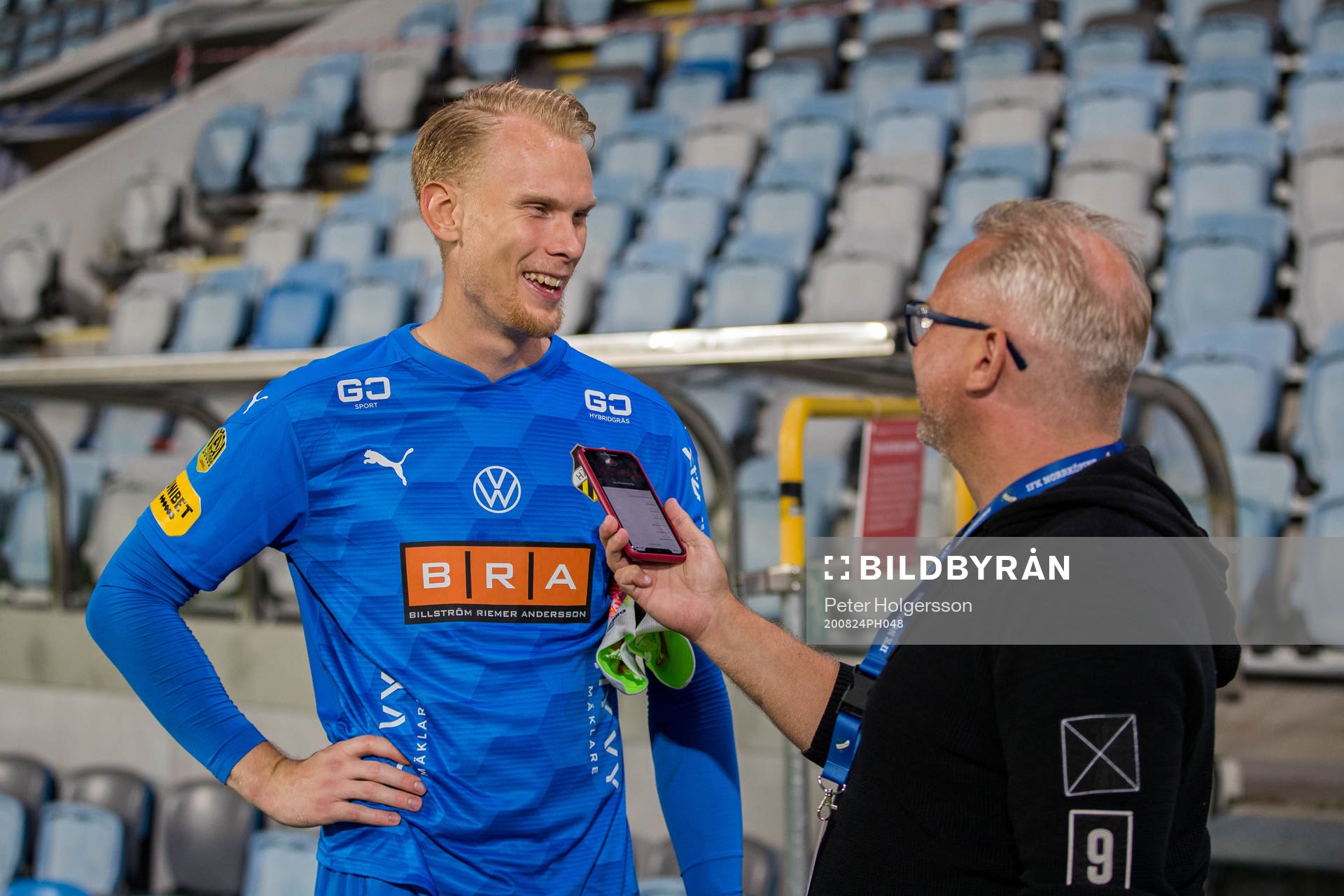 Häckens målvakt Pontus Dahlberg