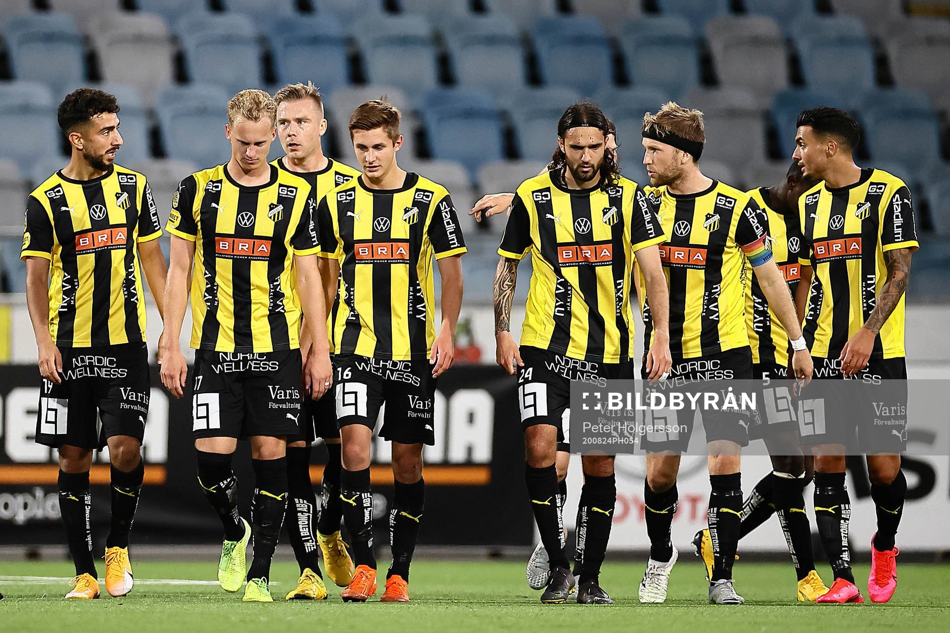under fotbollsmatchen i Allsvenskan mellan IFK Norrköping