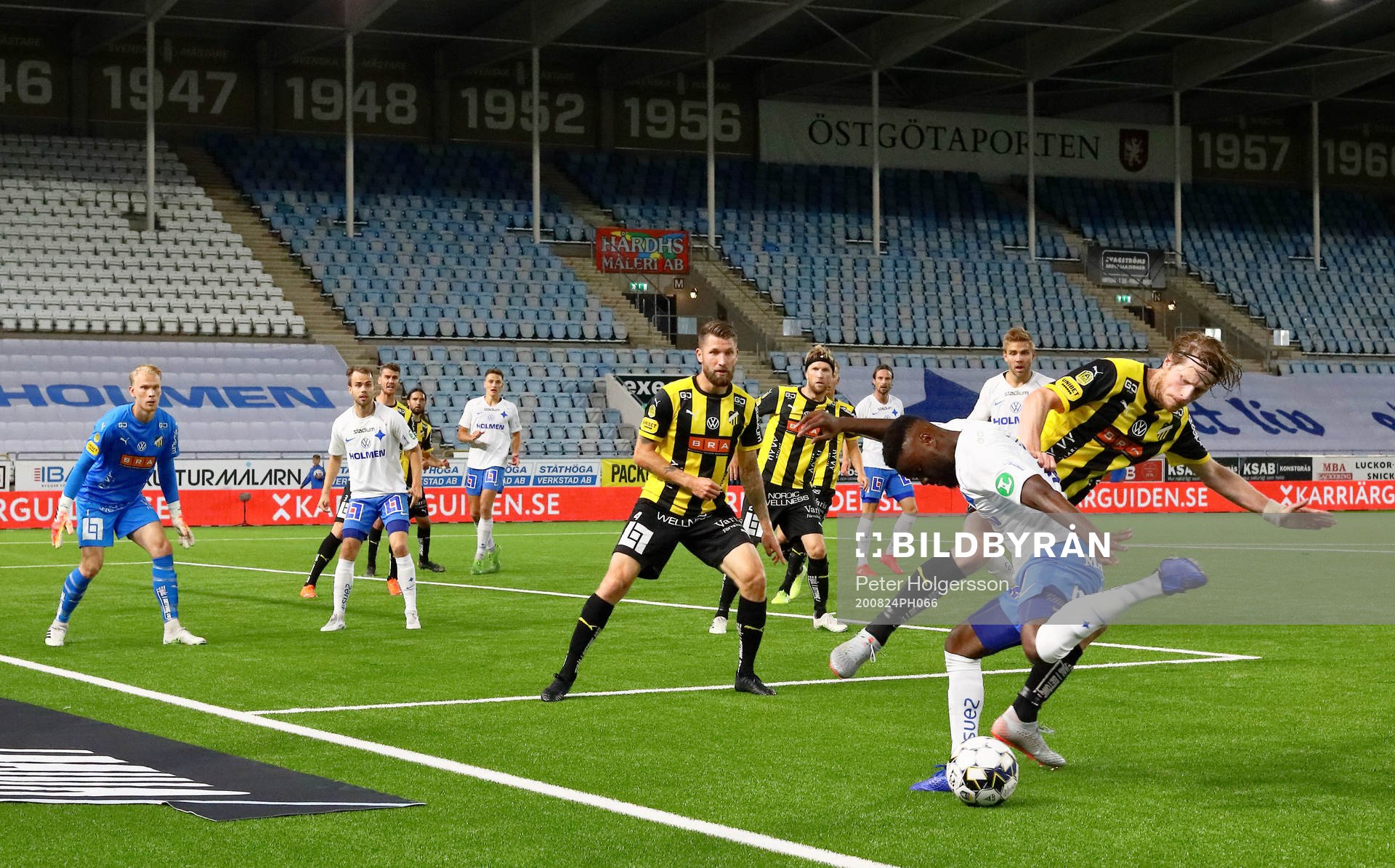 IFK Norrköpings Maic Sema, Häckens Joona Toivio och Erik