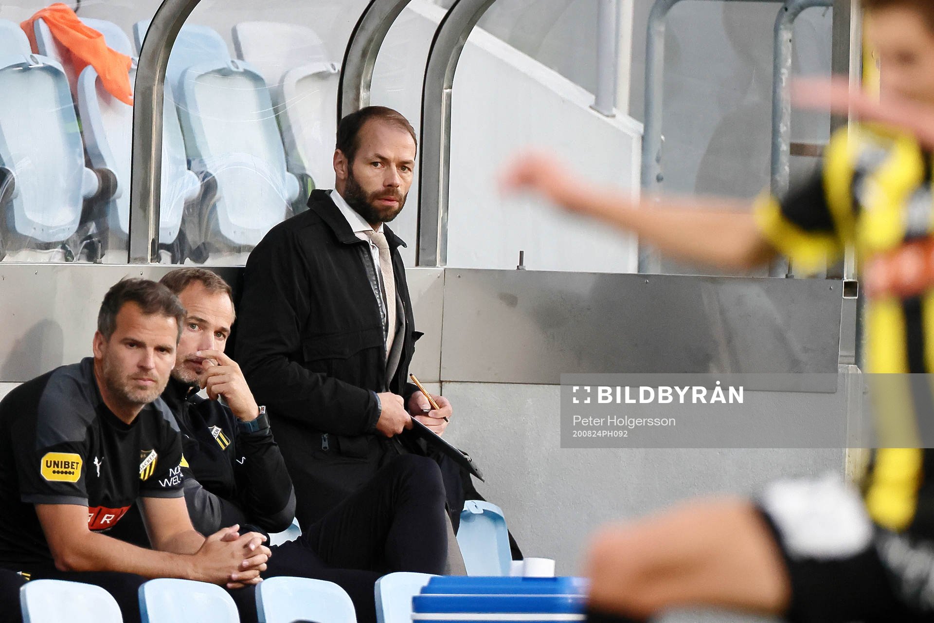 Häckens tränare Andreas Alm