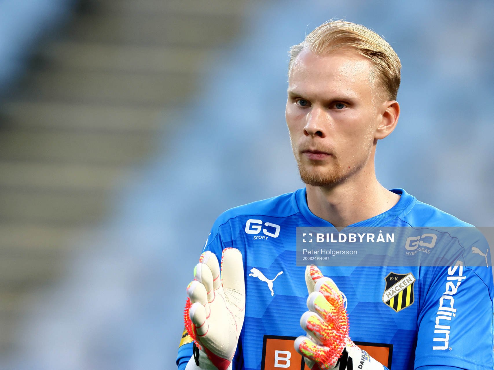 Häckens målvakt Pontus Dahlberg