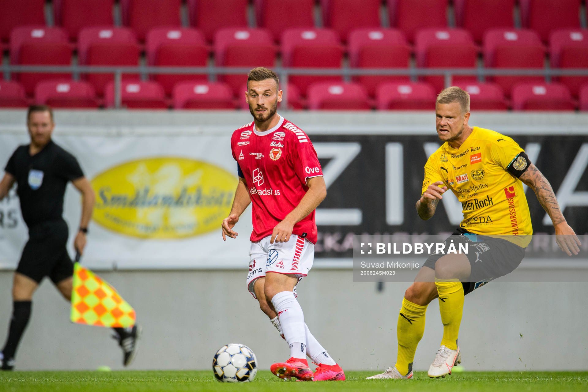Kalmars Fidan Aliti och Mjällbys David Löfquist